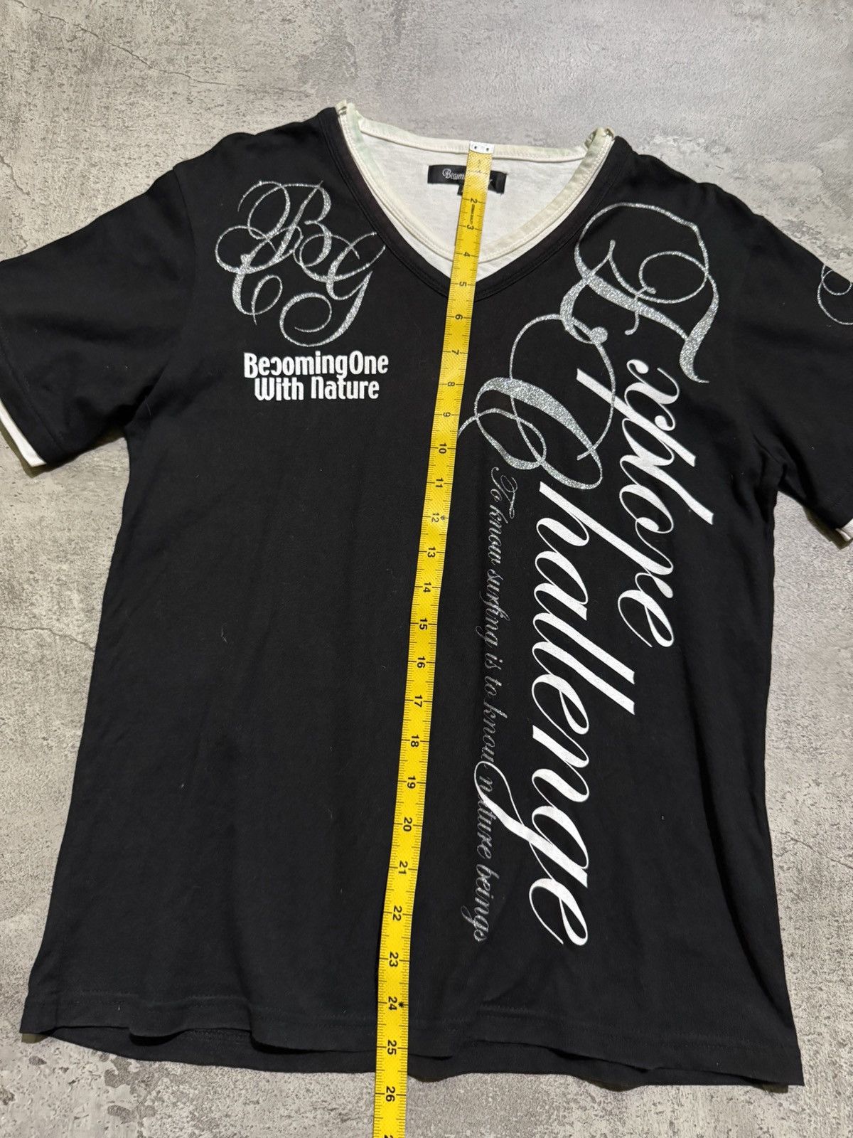 Hysteric Glamour Y2k Beamont carr double layer ifsixwasnine Tee Size US M / EU 48-50 / 2 - 7 Thumbnail
