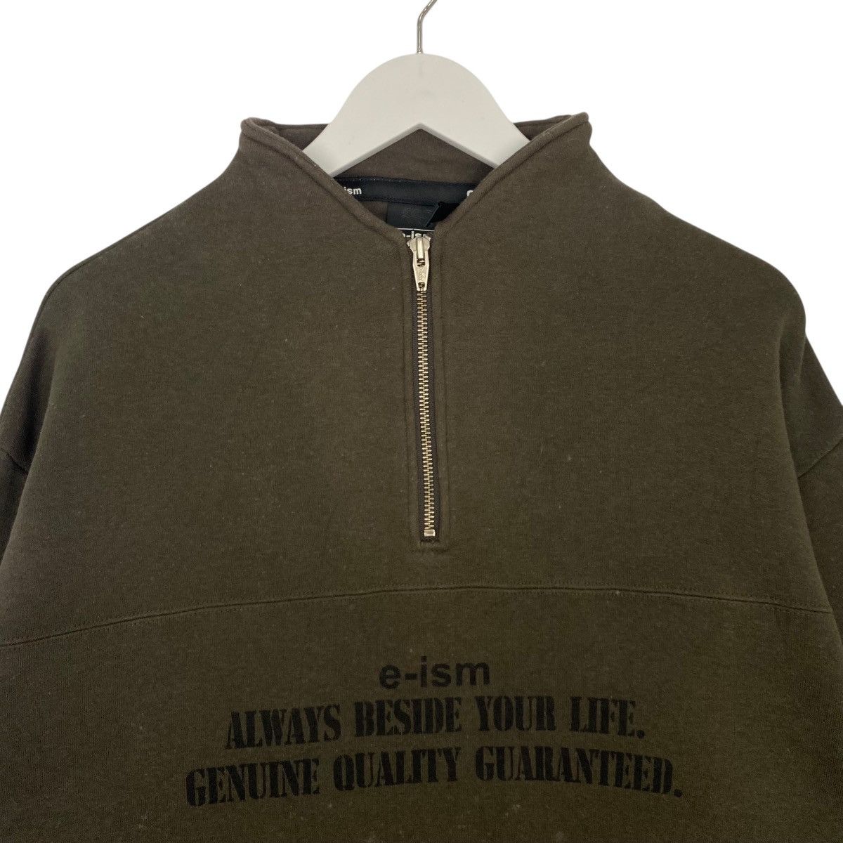 Vintage Vintage Comme Ca Ism Small Logo Printed Crewneck Brown Size US M / EU 48-50 / 2 - 4 Thumbnail