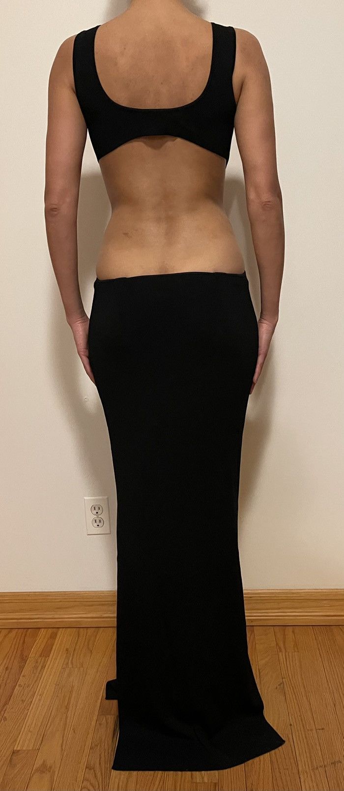 AYA MUSE Aya Muse Cutout Maxi Dress - Black/Size: M Size M / US 6-8 / IT 42-44 - 3 Thumbnail