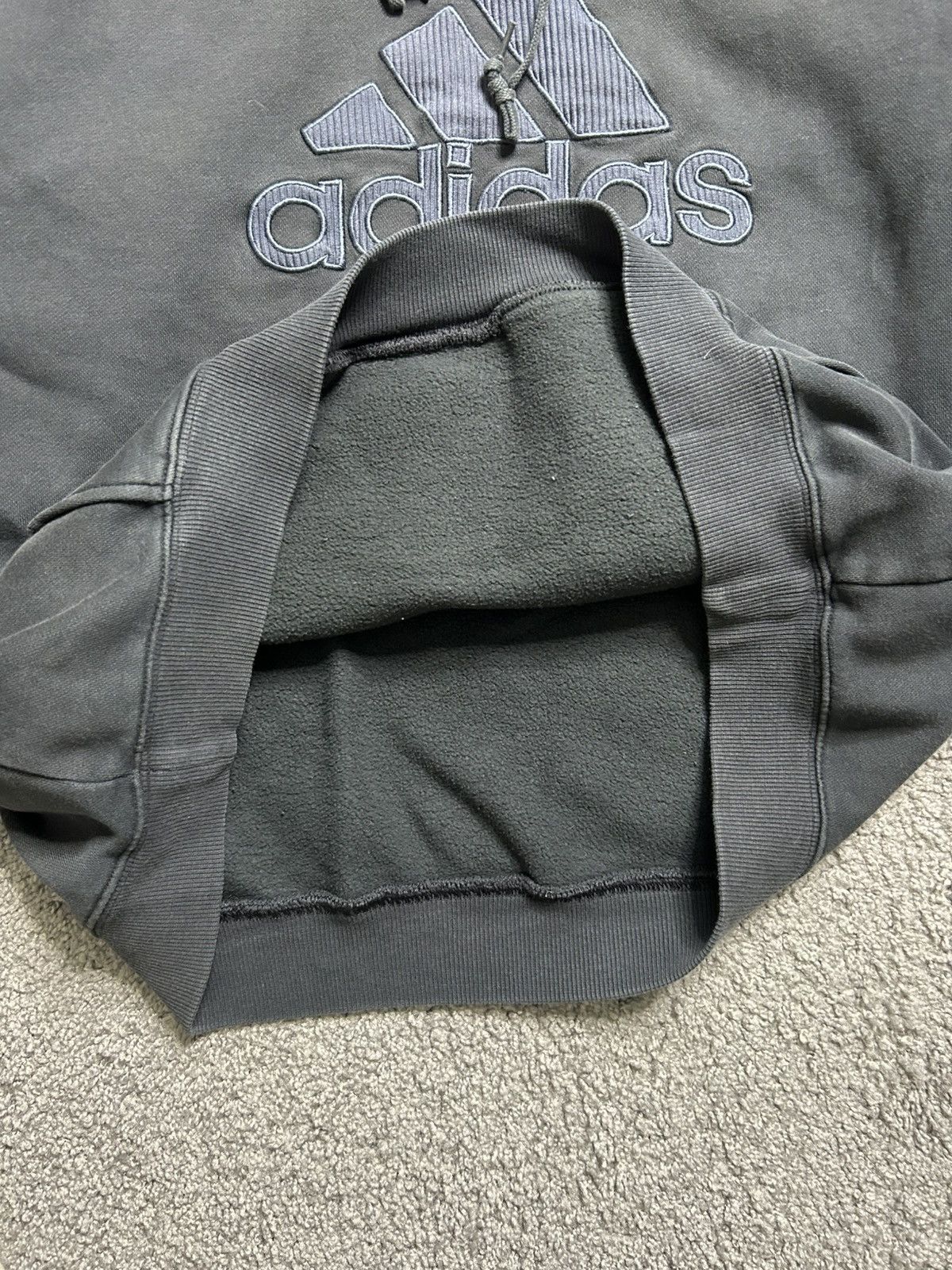 Adidas × Vintage Vintage Y2K Adidas Sweatshirt Hoodie Size US XL / EU 56 / 4 - 3 Thumbnail