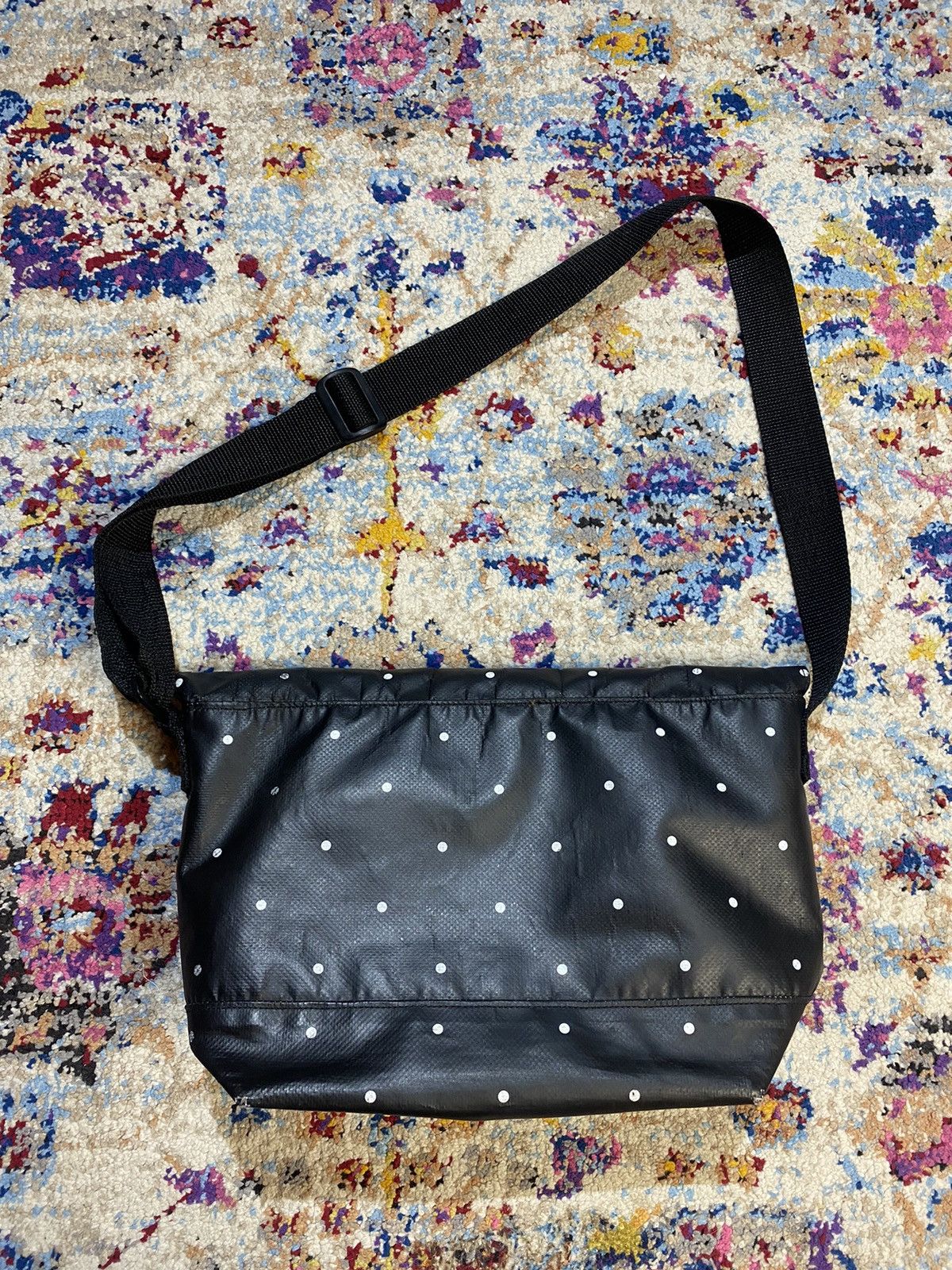 Beams Plus × Vintage POLKADOT BEAMS x DE MARTINI GLOBE CANVAS CITY MESSENGER BAG Size ONE SIZE - 4 Thumbnail