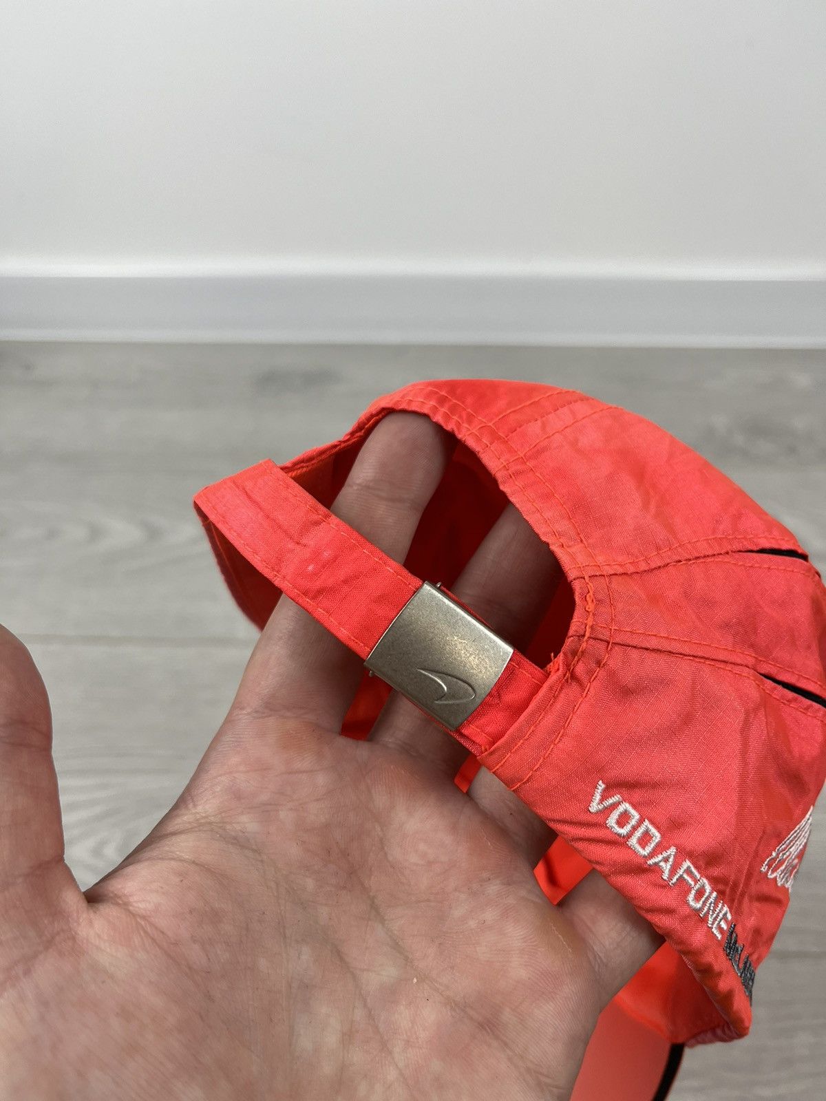 Mercedes-Benz Mercedes McLaren Vodafone Vintage Racing Team Nylon Cap Size ONE SIZE - 10 Thumbnail