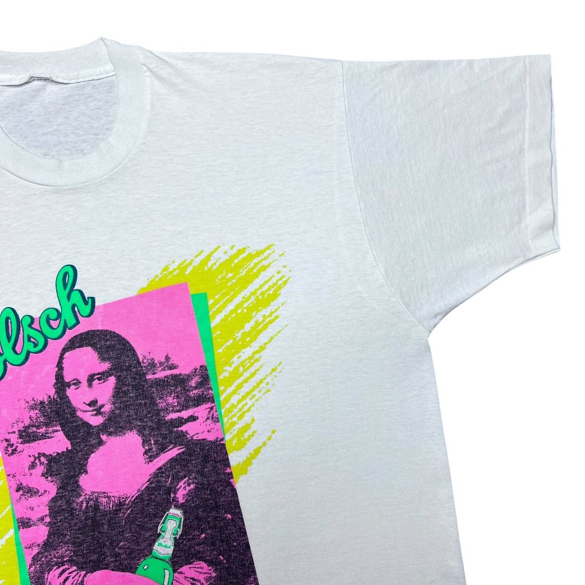 Other Vintage 1990s Grolsch Beer Company Mona Lisa Art T-Shirt Size US XL / EU 56 / 4 - 6 Thumbnail