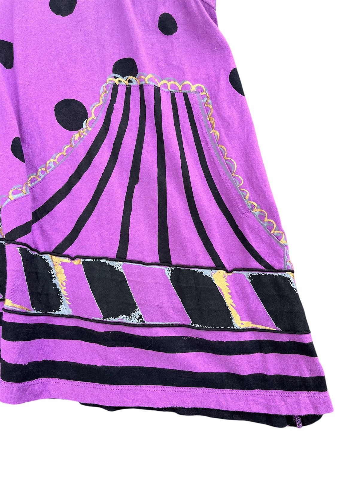 Issey Miyake Tsumori Chisato by Issey Miyake Printed Blouse Ne Net Size M / US 6-8 / IT 42-44 - 2 Thumbnail