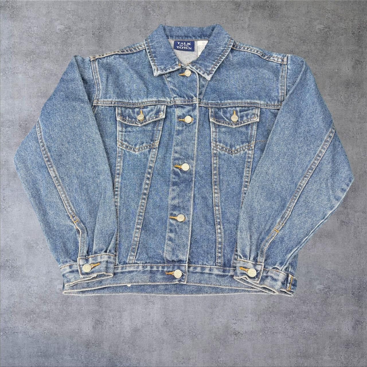 Vintage Vintage Rosie O'Donnell Show Denim Jacket Size L / US 10 / IT 46 - 3 Thumbnail