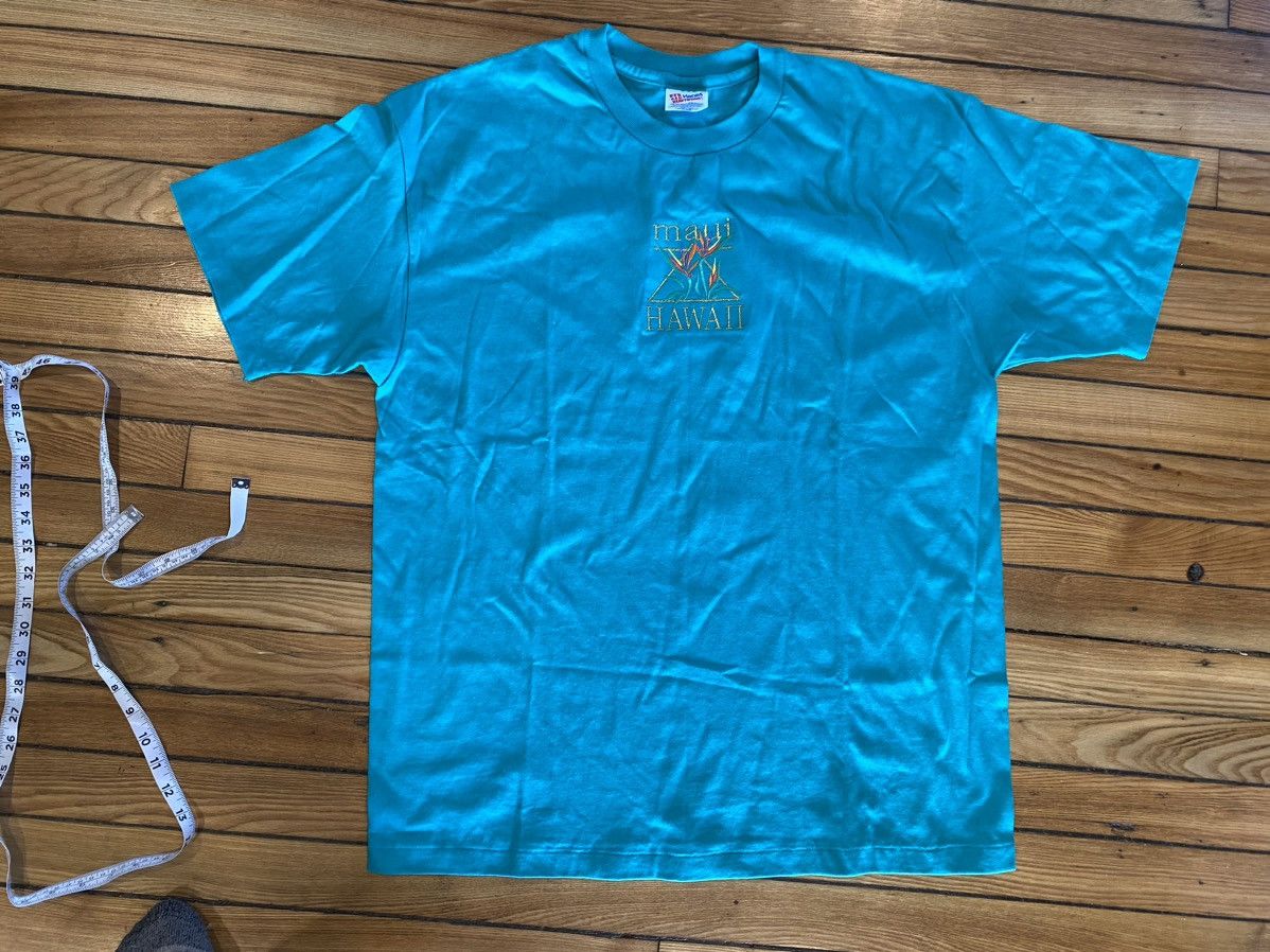 Hanes × Vintage Vintage single stitch Maui Tshirt xl Size US XL / EU 56 / 4 - 2 Thumbnail