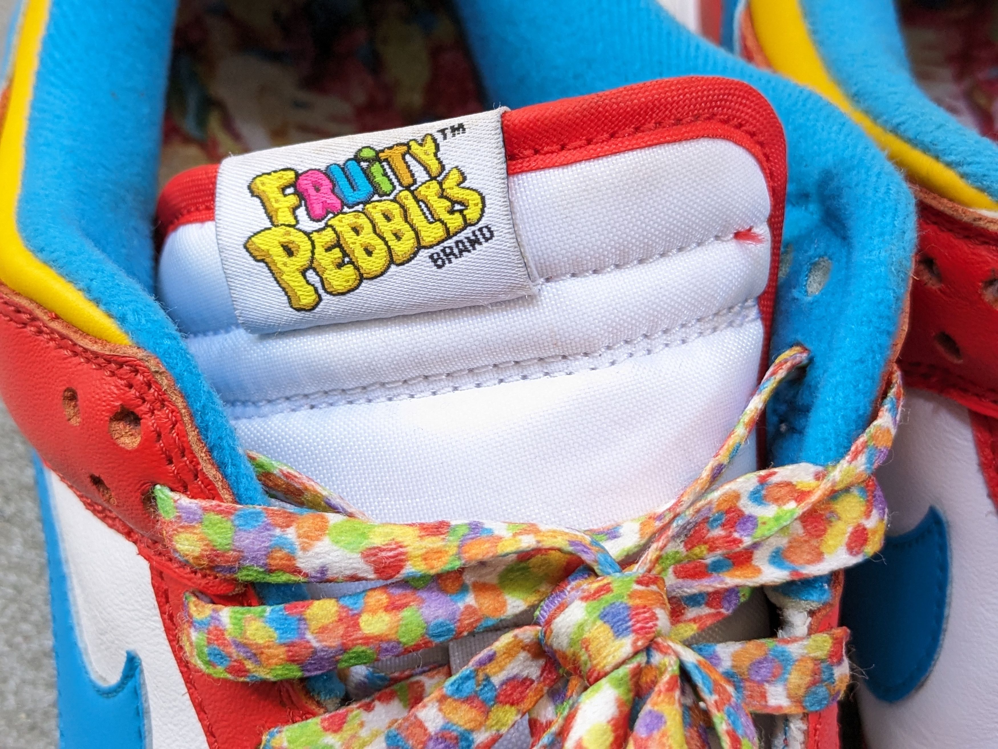 Nike Nike Dunk Low QS LeBron James Fruity Pebbles DH8009-600 Size US 10.5 / EU 43-44 - 5 Thumbnail