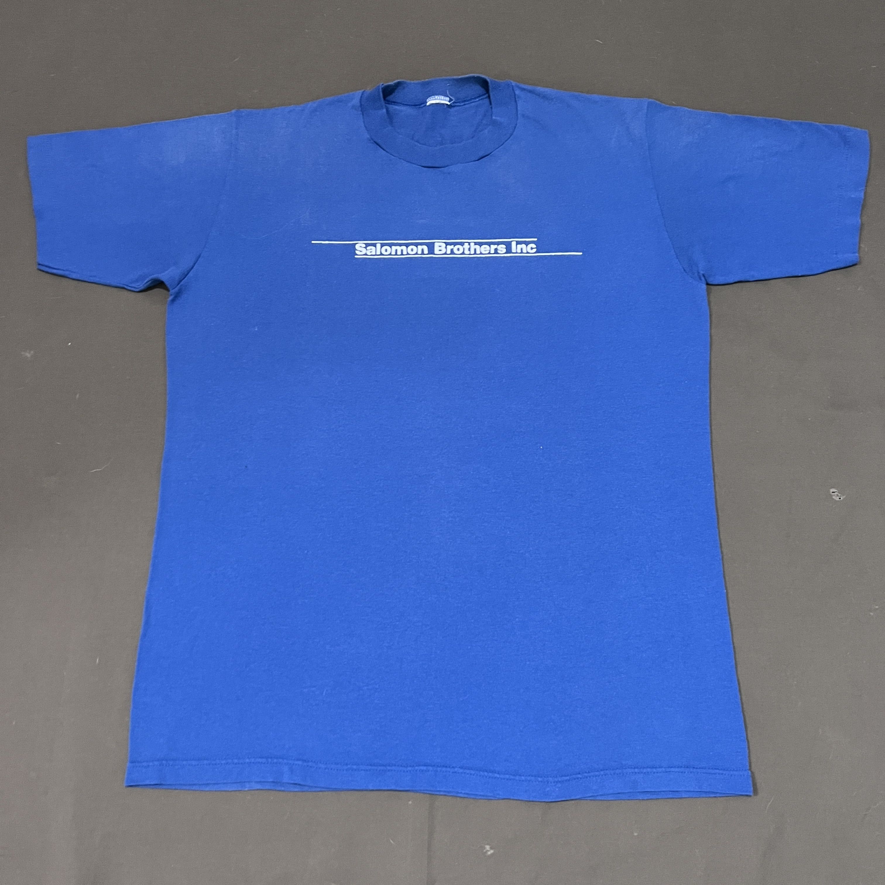 Vintage Vintage Salomon Brothers Warren Buffett Faded Philosophers Size US L / EU 52-54 / 3 - 2 Thumbnail