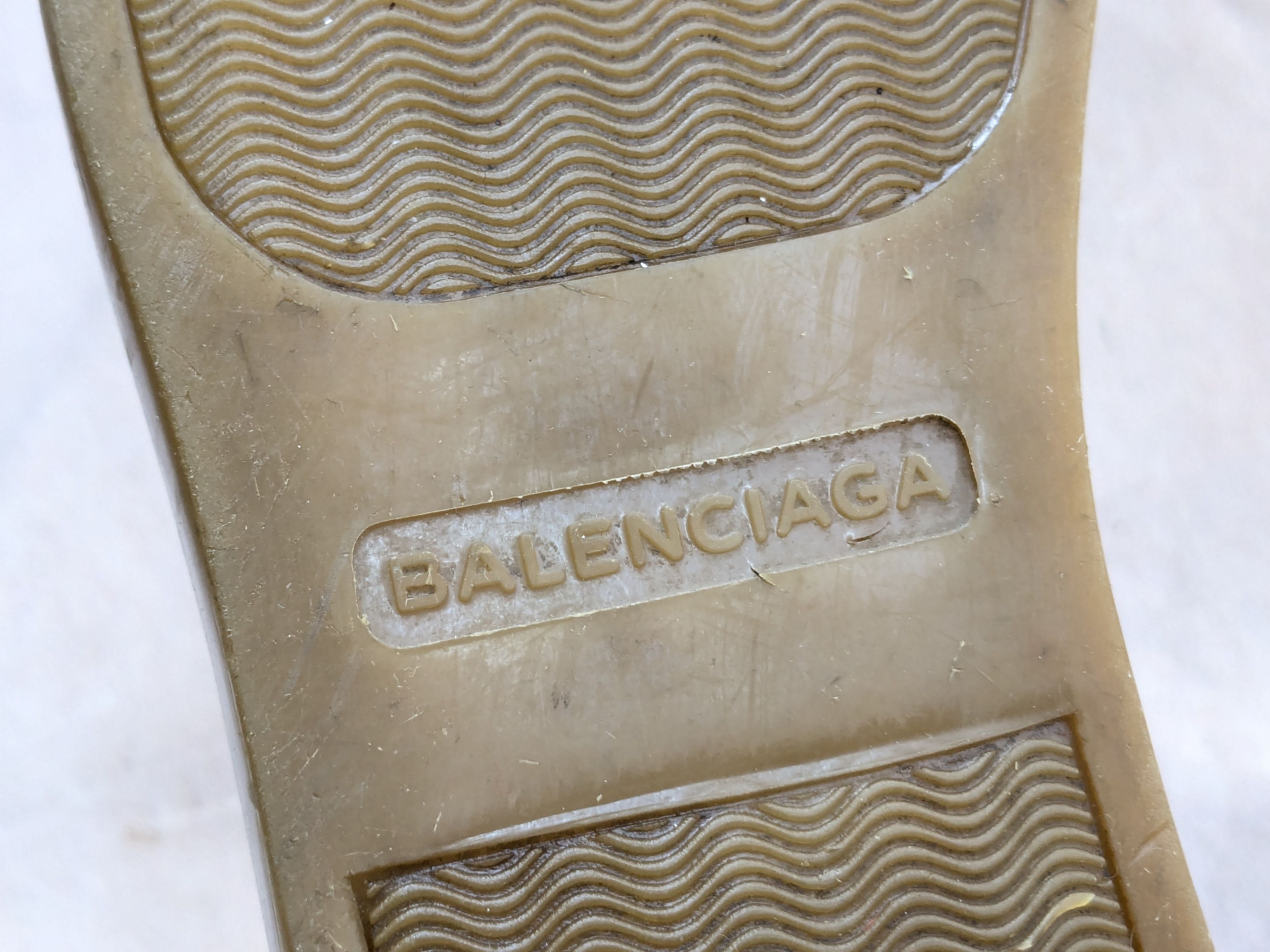 Balenciaga Balenciaga Arena White Brown Leather High Tops 13 Size US 13 / EU 46 - 14 Thumbnail