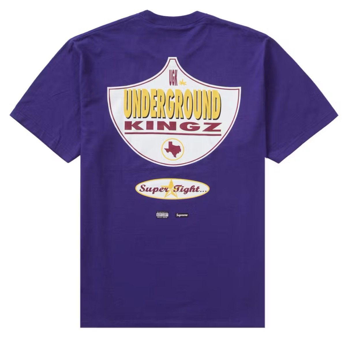 Supreme New Supreme UGK S Tee Shirt Purple Size US S / EU 44-46 / 1 - 1 Thumbnail