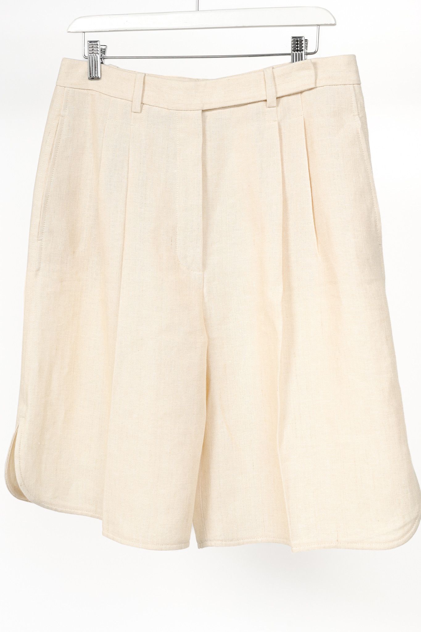 Loro Piana Loro Piana Rupert Natural Dyed Linen Bermuda Shorts Size 30" / US 8 / IT 44 - 3 Thumbnail
