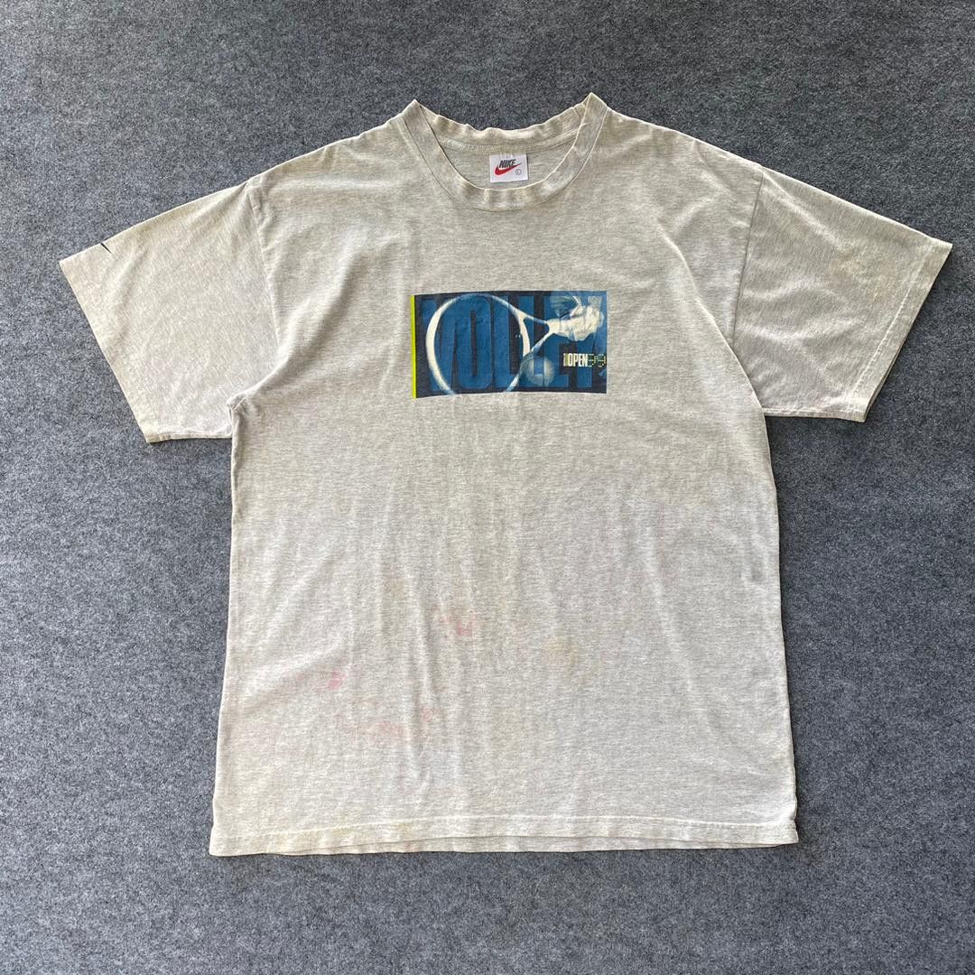 Nike Vintage Nike Wilbeldon Tenis open Tour 99 Tshirt Size US L / EU 52-54 / 3 - 1 Thumbnail