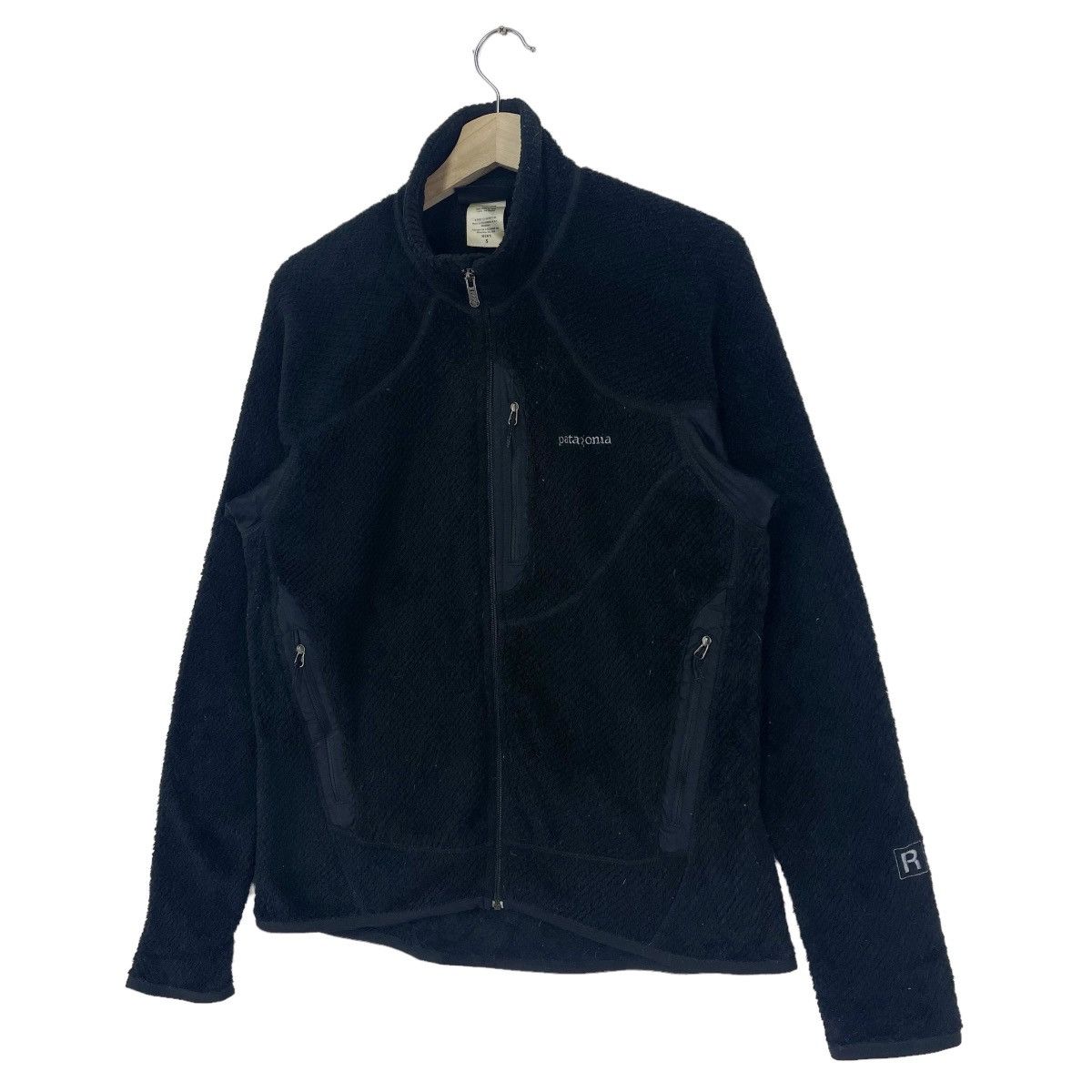 Patagonia × Polartec × Vintage 90’s Patagonia Black Polartec Fleece Jacket Size US M / EU 48-50 / 2 - 4 Thumbnail