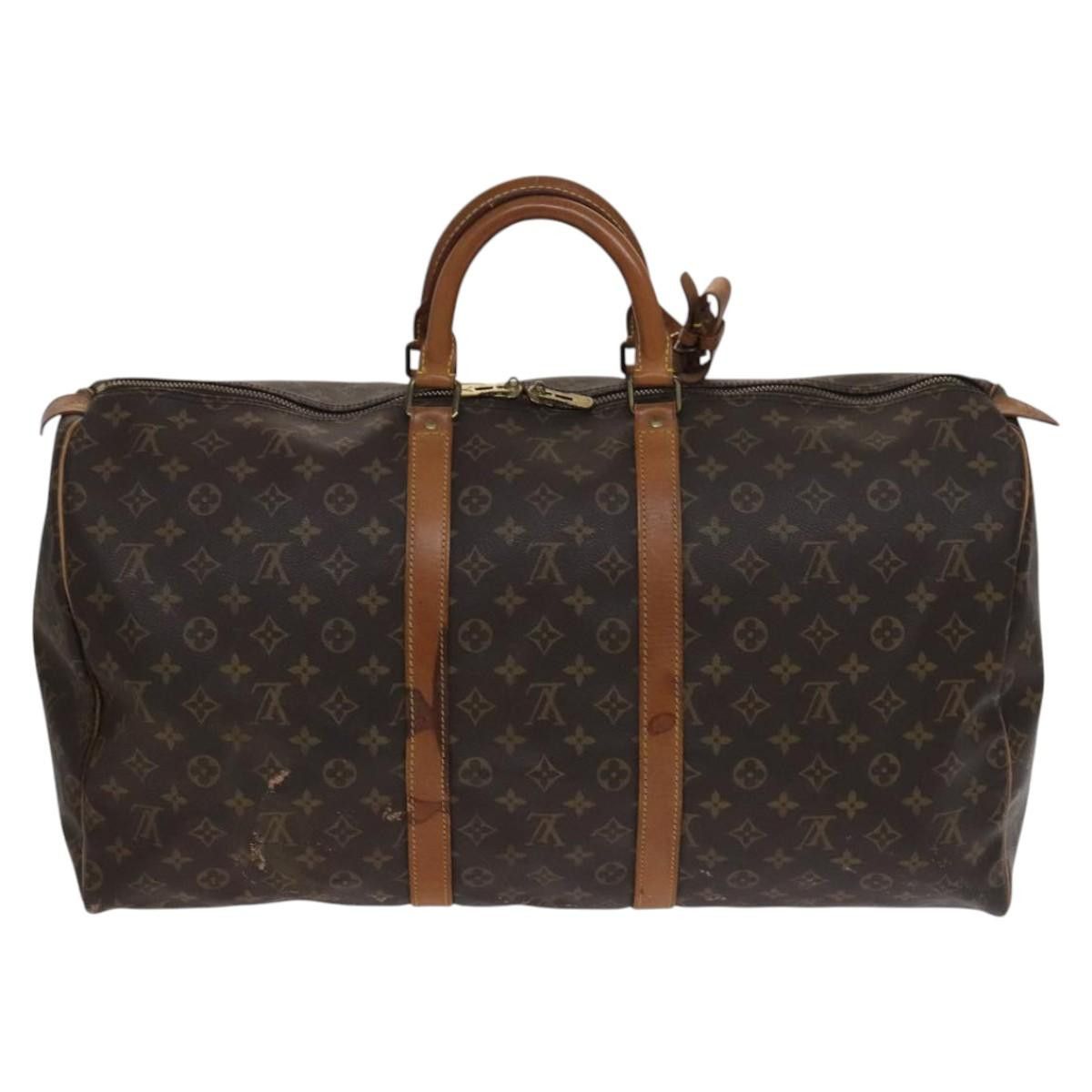 Louis Vuitton LOUIS VUITTON Monogram Keepall 55 Boston Bag M41424 Size ONE SIZE - 2 Thumbnail