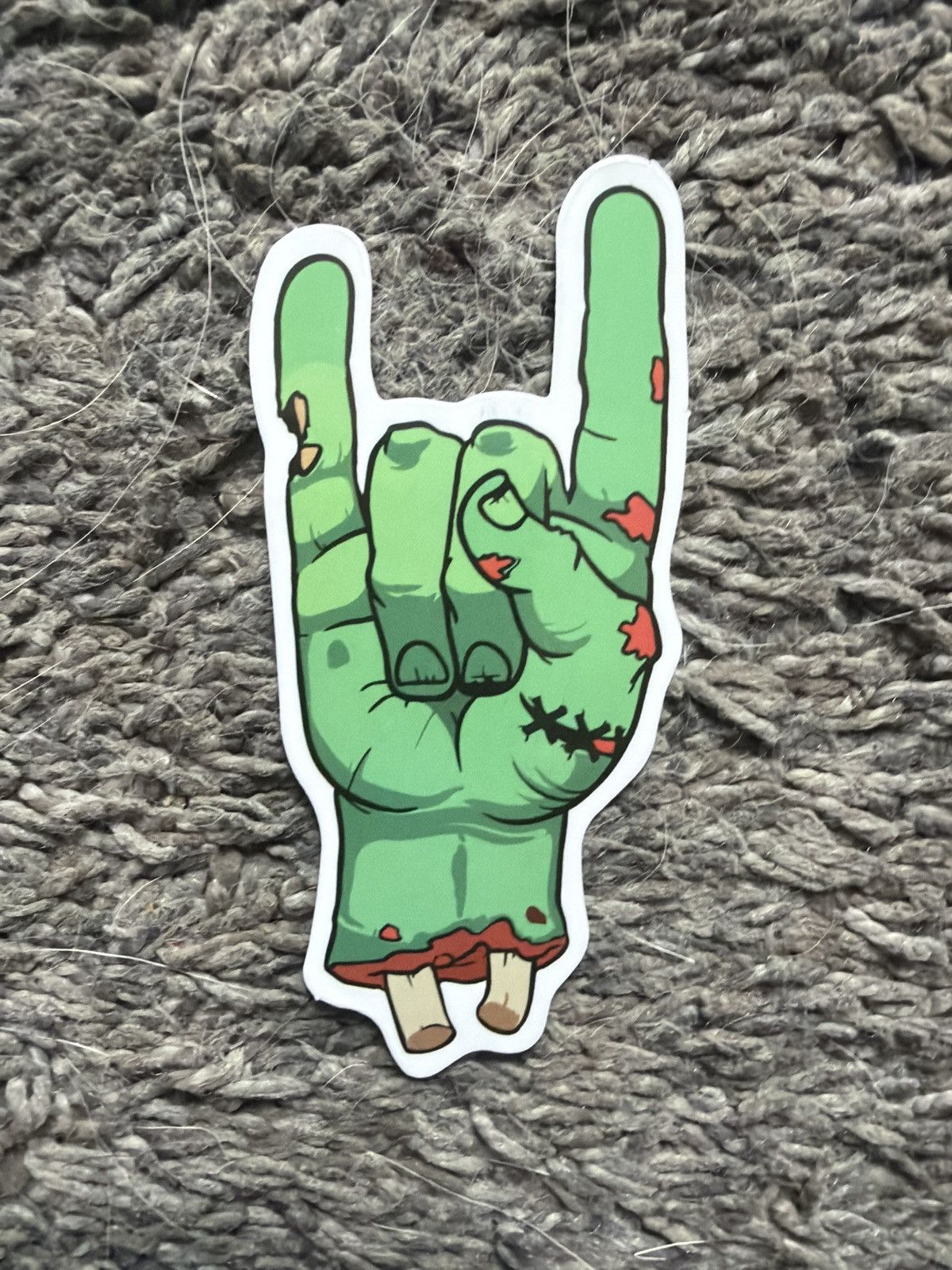 Hypebeast Zombie Rock On Sticker Size ONE SIZE - 1 Thumbnail