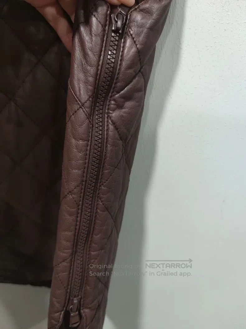 Brunello Cucinelli Brunello Cucinelli Leather vest, coffee color Size XS / US 0-2 / IT 36-38 - 3 Thumbnail