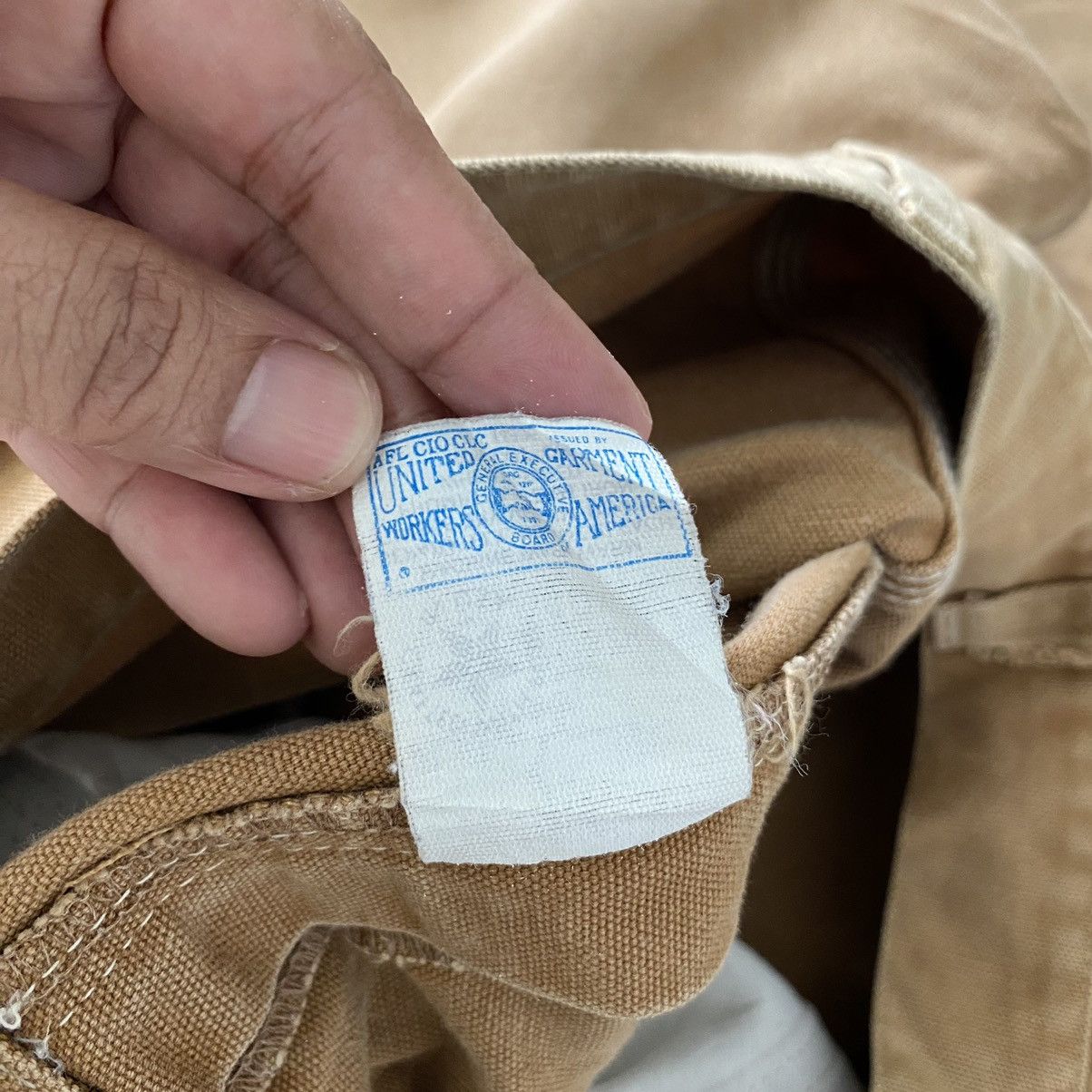 Carhartt VTG Carhartt Double Knee Faded Tan Carpenter Work Pants Size US 38 / EU 54 - 19 Thumbnail