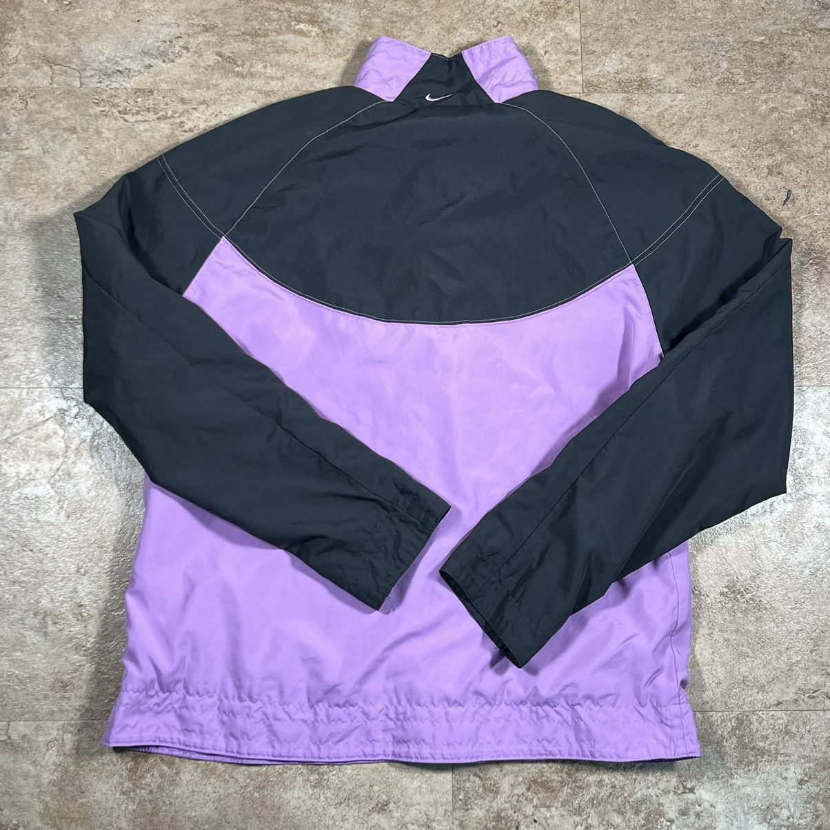 Nike × Vintage Vintage 90s Womens Nike Windbreaker Track Jacket Size XL / US 12-14 / IT 48-50 - 2 Thumbnail