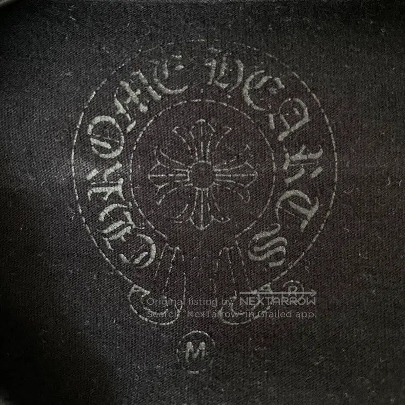 Chrome Hearts CHROME HEARTS Size M Black scroll full of cross and Scout f Size US M / EU 48-50 / 2 - 7 Thumbnail
