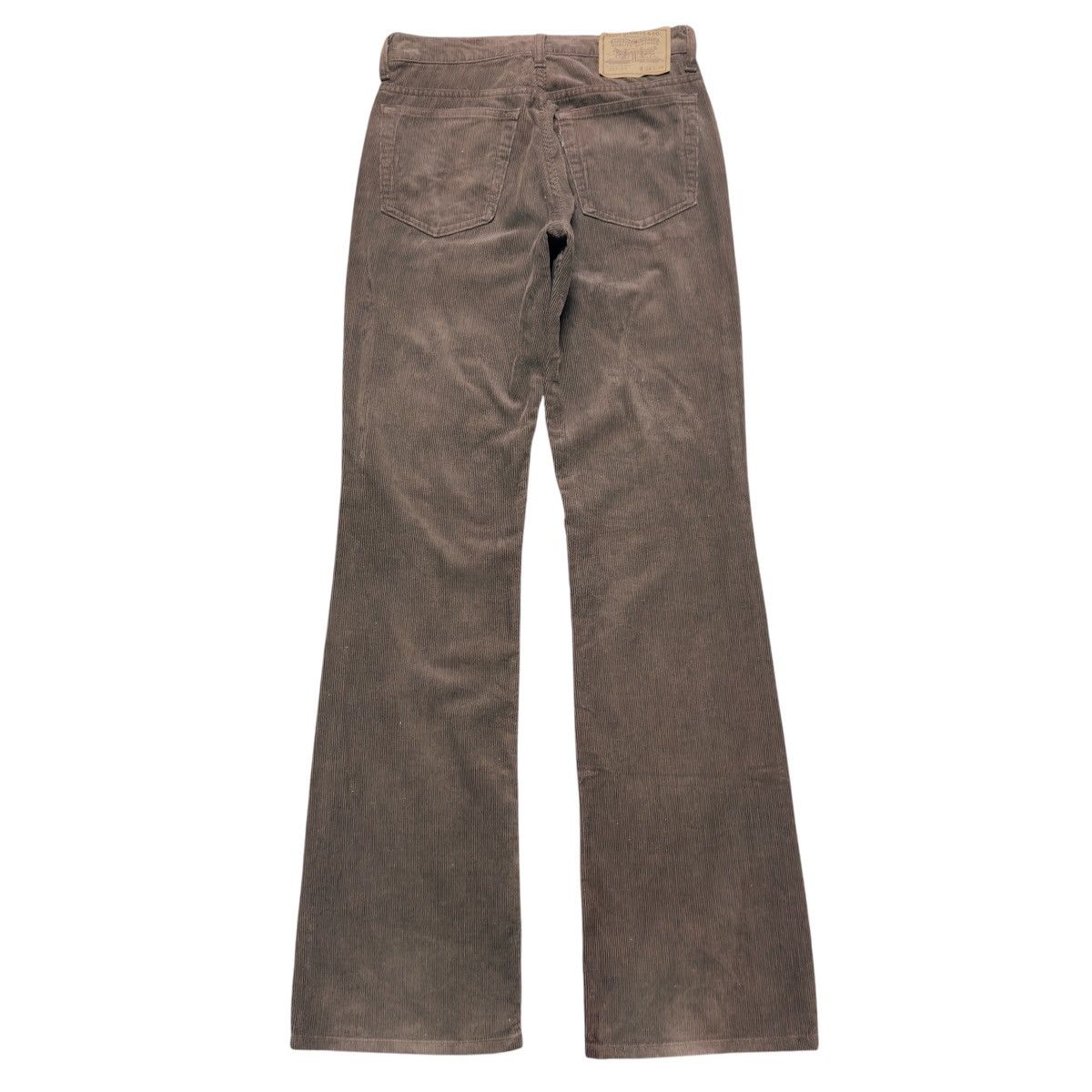 Levi's Vintage Levis 517 Brown Corduroy Flare Jeans Hedi Slimane Size US 28 / EU 44 - 2 Thumbnail