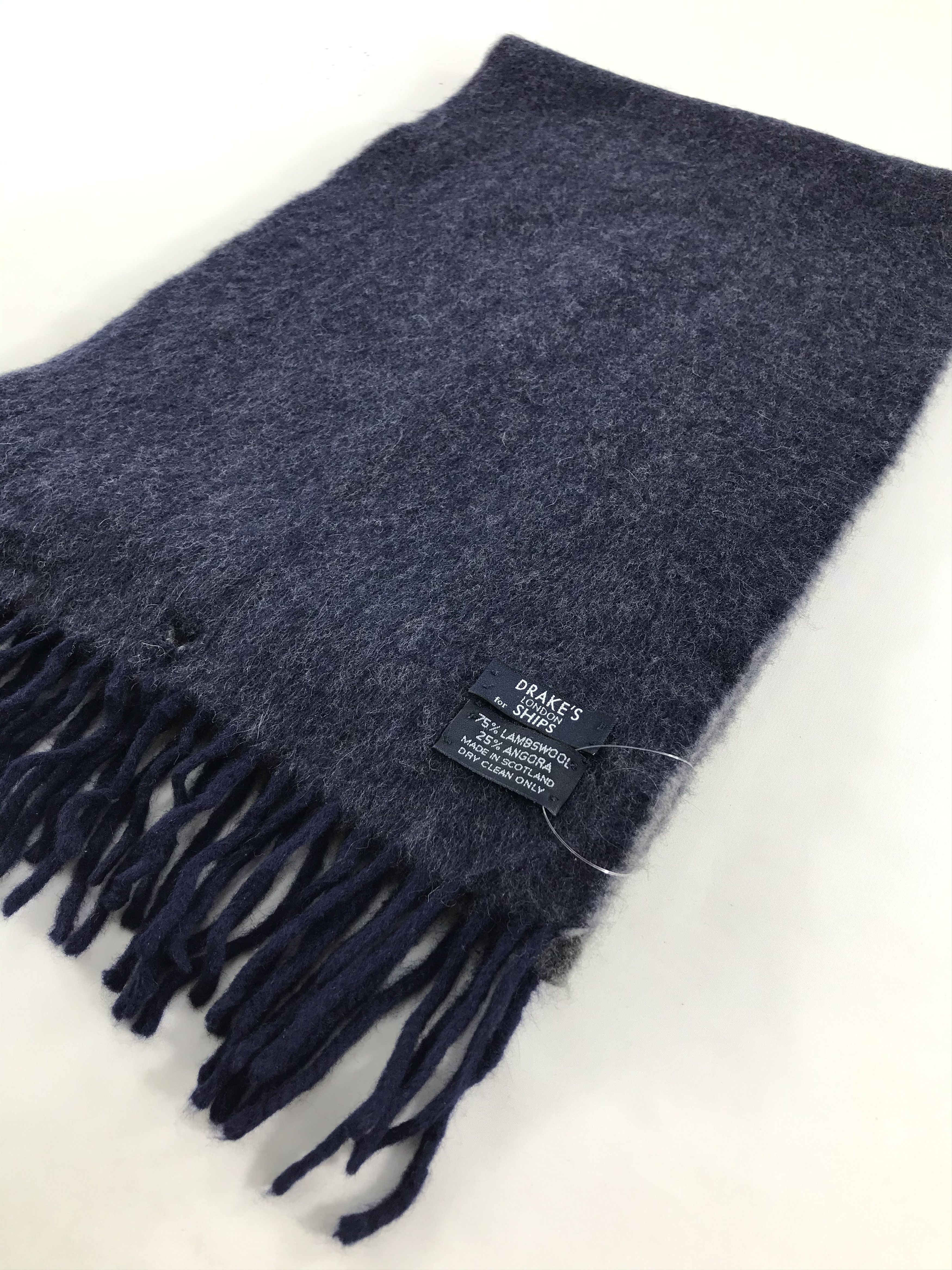 Drake's Vintage Drake's x Ships Scarf/Muffler/Neckwear MF1015 Size ONE SIZE - 3 Thumbnail