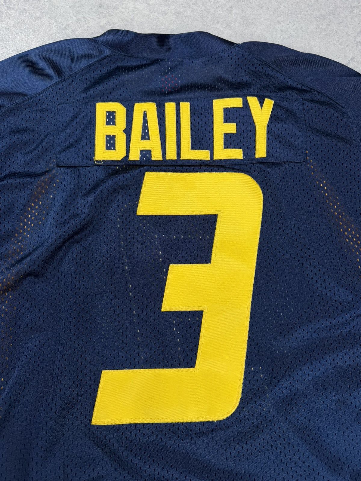 Nike Nike Team West Virginia Mountaineers #3 Bailey Jersey XXL Size US XXL / EU 58 / 5 - 11 Thumbnail