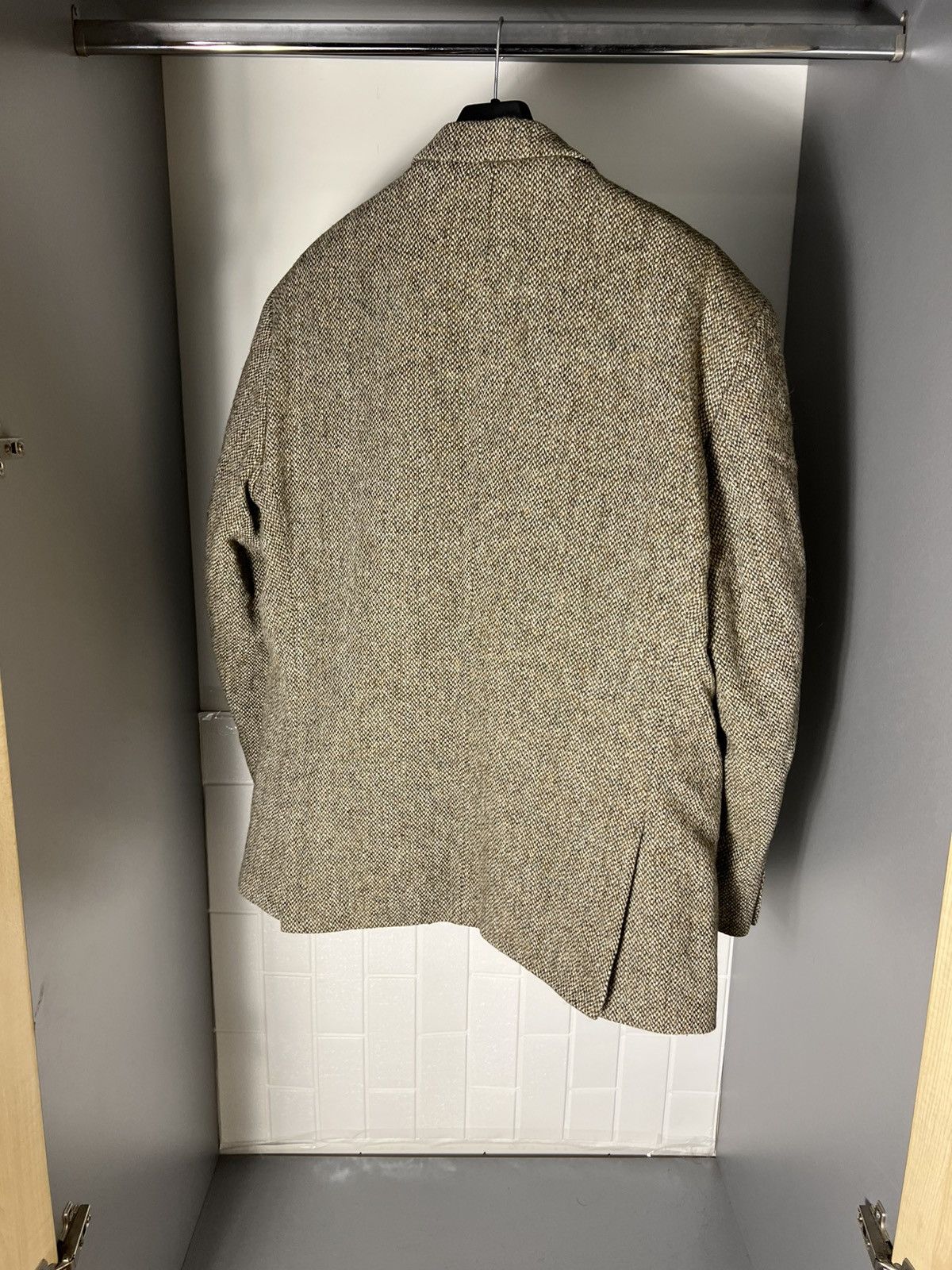Harris Tweed × Vintage VERY RARE HARRIS TWEED ENGLAND DESIGNER BLAZER CASUAL 90s Size 46R - 8 Thumbnail