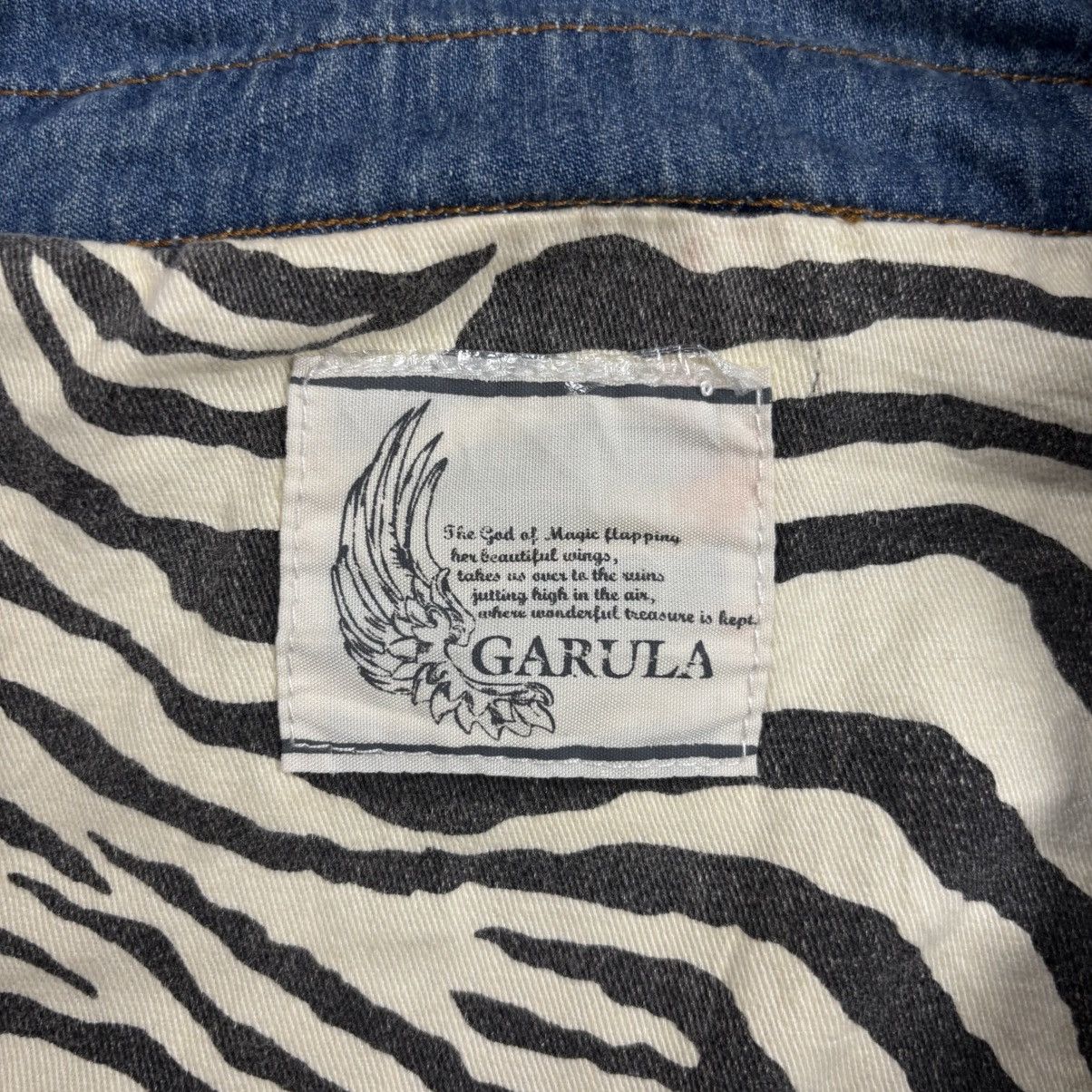 GOA 2000s Garula - Apocalypse Fireman Clasp Denim Hooded Jacket Size US M / EU 48-50 / 2 - 8 Thumbnail