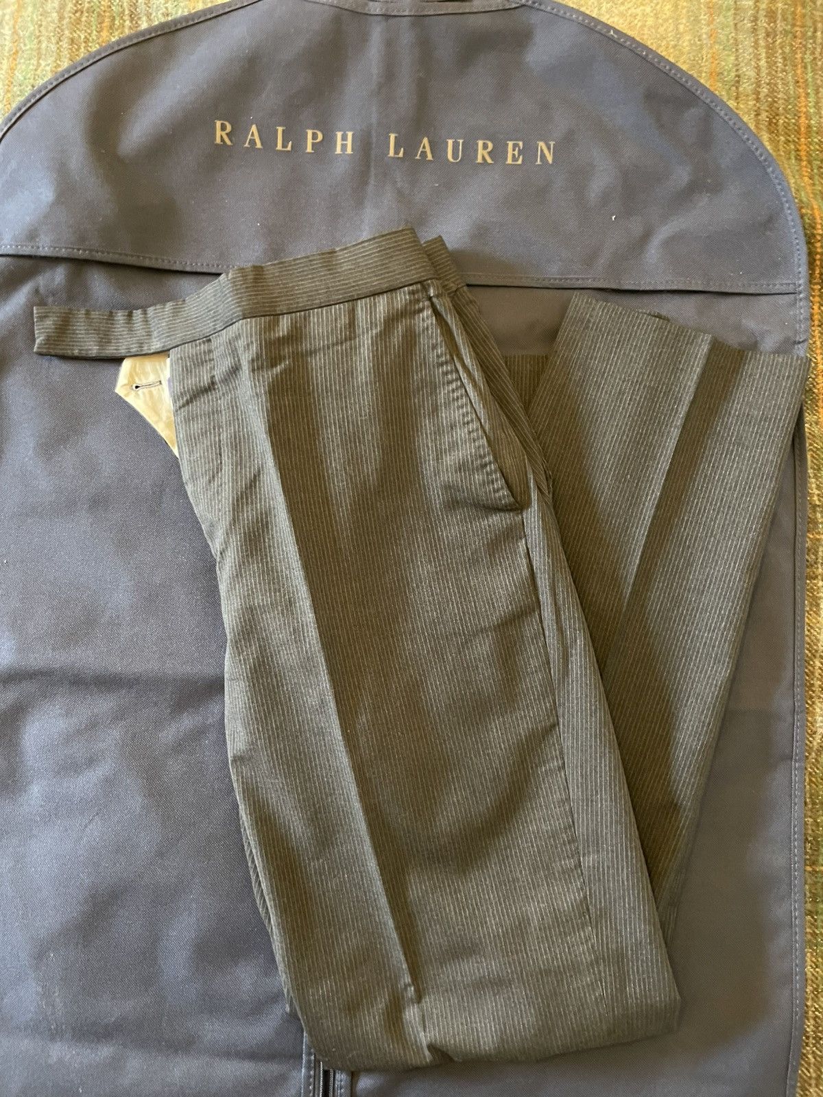 Ralph Lauren Purple Label Ralph Lauren Purple Label Custom suit jacket and trousers Size 38R - 10 Thumbnail