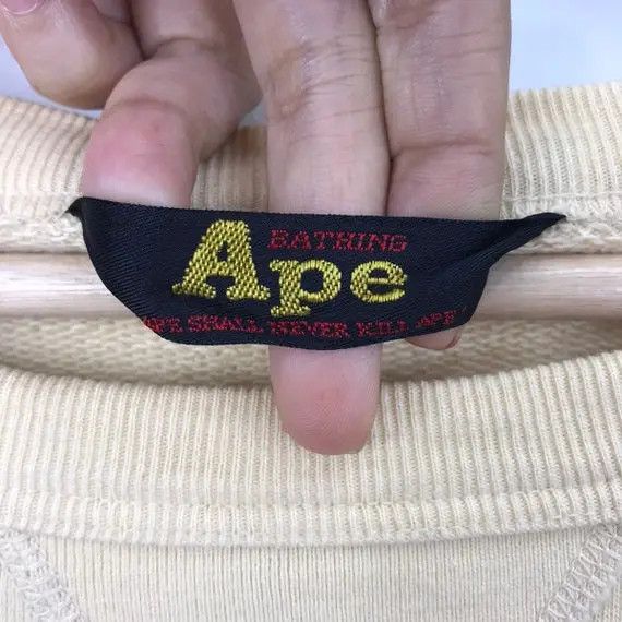 Bape Vtg 90’ BAPE A BATHING APE Shall Never Kill Sweatshirt Size US XL / EU 56 / 4 - 7 Thumbnail