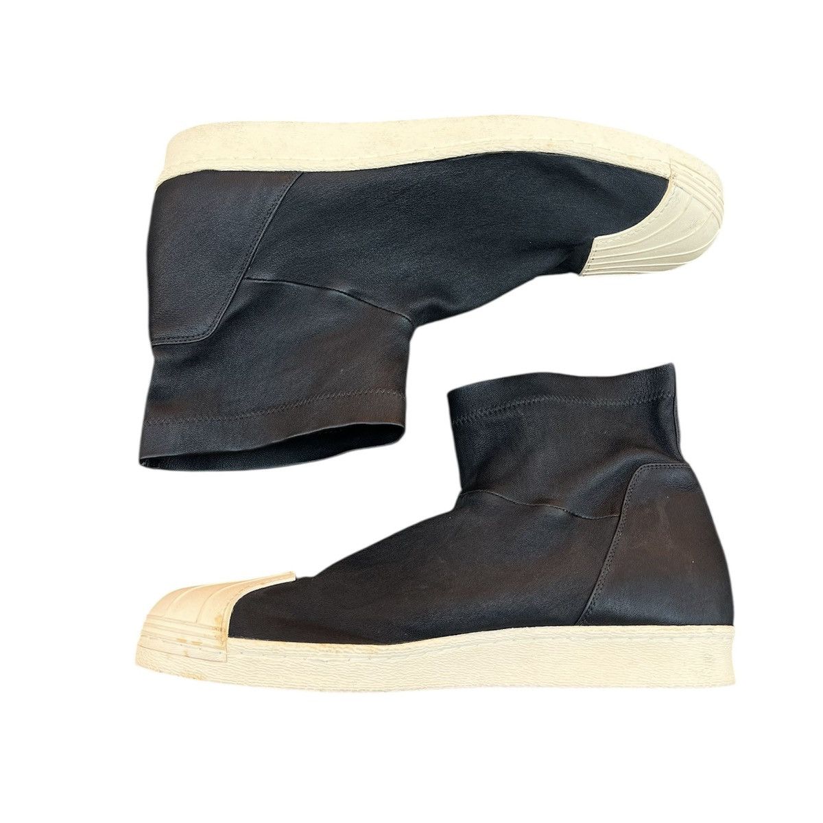 Adidas × Rick Owens SS15 Rick Owens x Adidas Superstar ankle boots Size US 12 / EU 45 - 5 Thumbnail