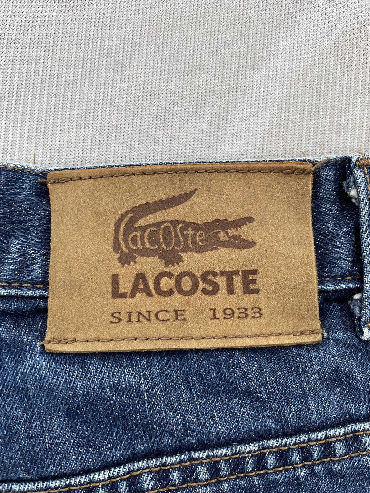 Lacoste Vintage Lacoste Jeans Size US 33 - 10 Thumbnail