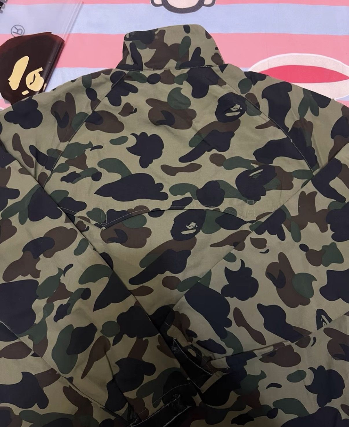 Bape BAPE OG Nigo era green camo coach stand collar jacket Size US XL / EU 56 / 4 - 8 Thumbnail