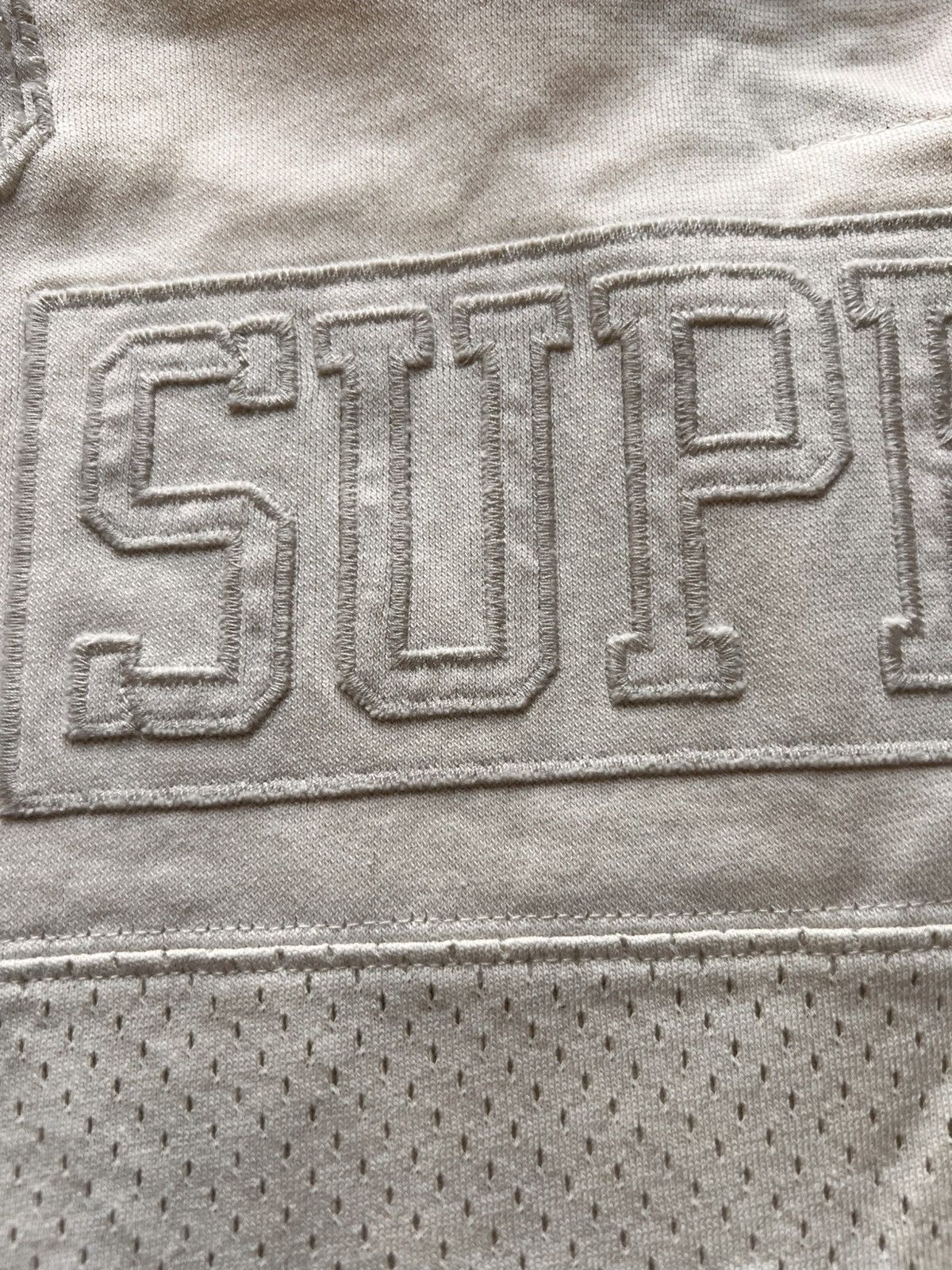 Maison Margiela × Supreme M Supreme MM6 Maison Margiela Cotton Football Jersey White Size US M / EU 48-50 / 2 - 7 Thumbnail