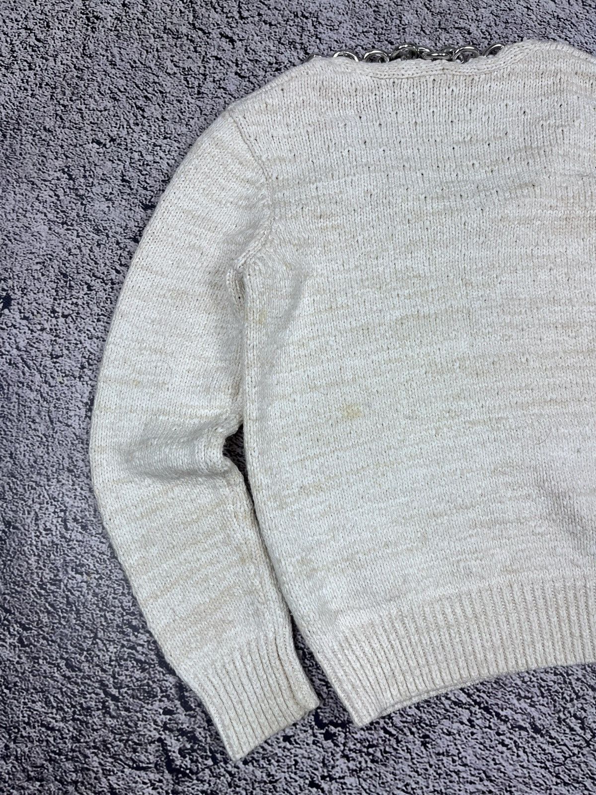 Bottega Veneta Bottega Veneta Chain Textured Sweater size M Size M / US 6-8 / IT 42-44 - 9 Thumbnail