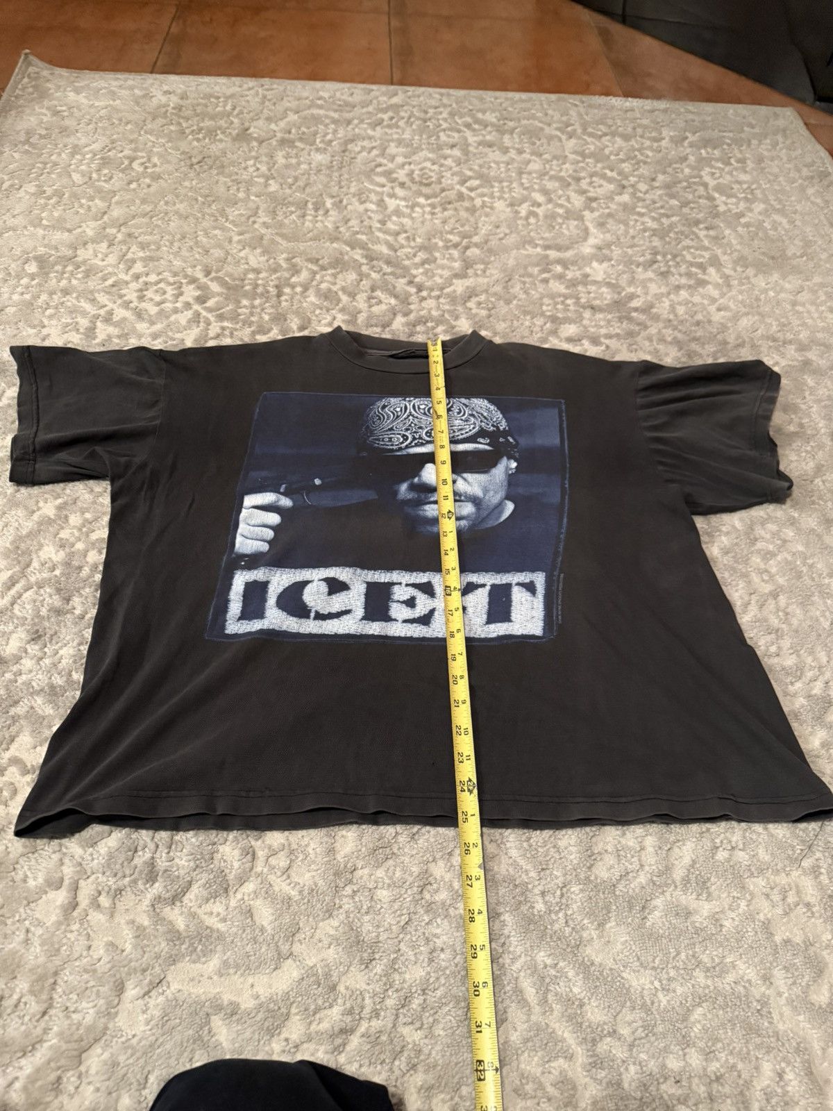 Vintage Vintage ice T T shirt Size US L / EU 52-54 / 3 - 1 Thumbnail