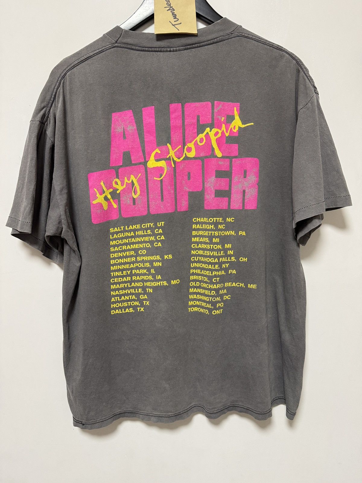 Vintage Vintage 1991 Alice Cooper Hey Stoopid tee Size US XL / EU 56 / 4 - 2 Thumbnail
