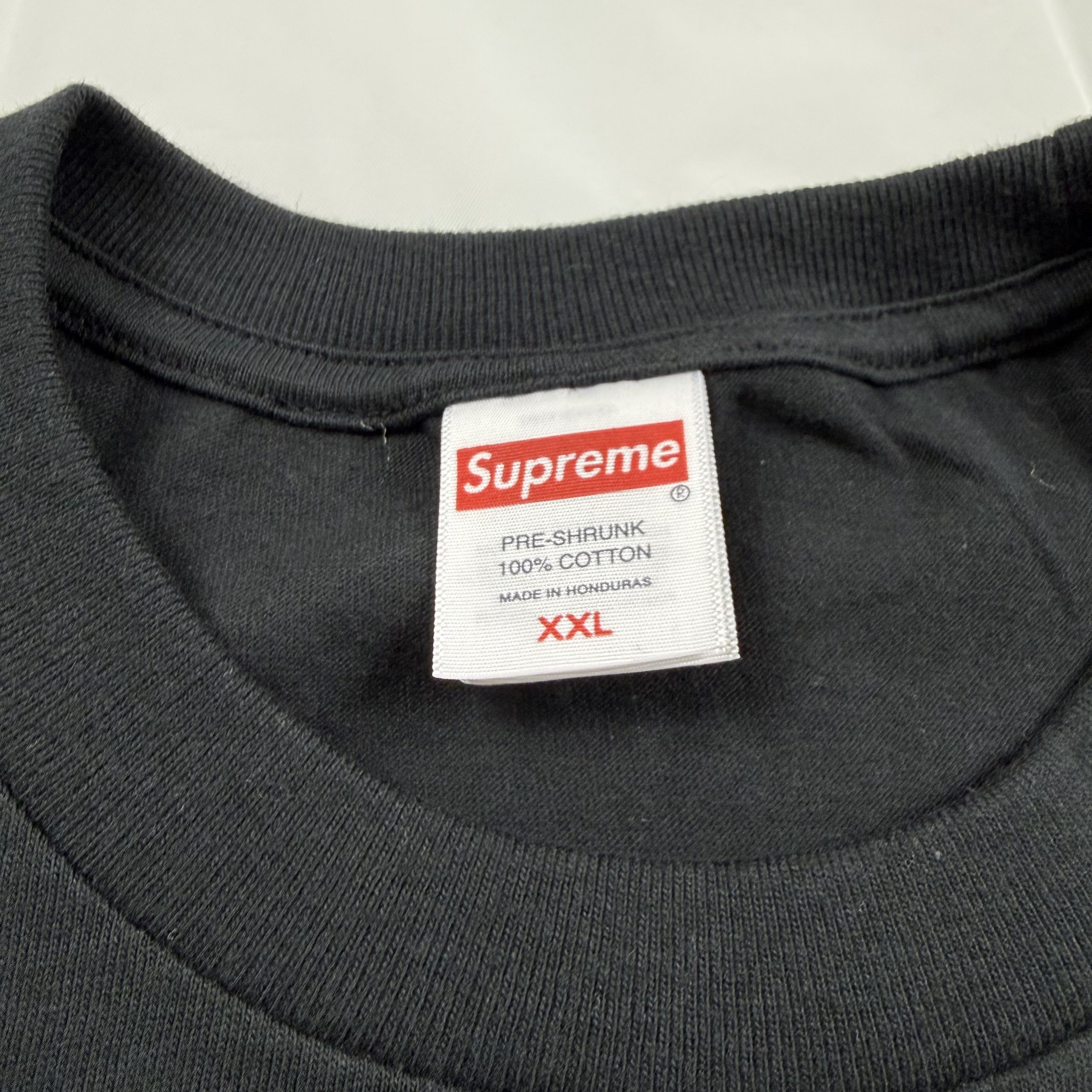 Supreme Supreme Josh Smith Studio Black Graphic T-Shirt XXL Size US XXL / EU 58 / 5 - 2 Thumbnail