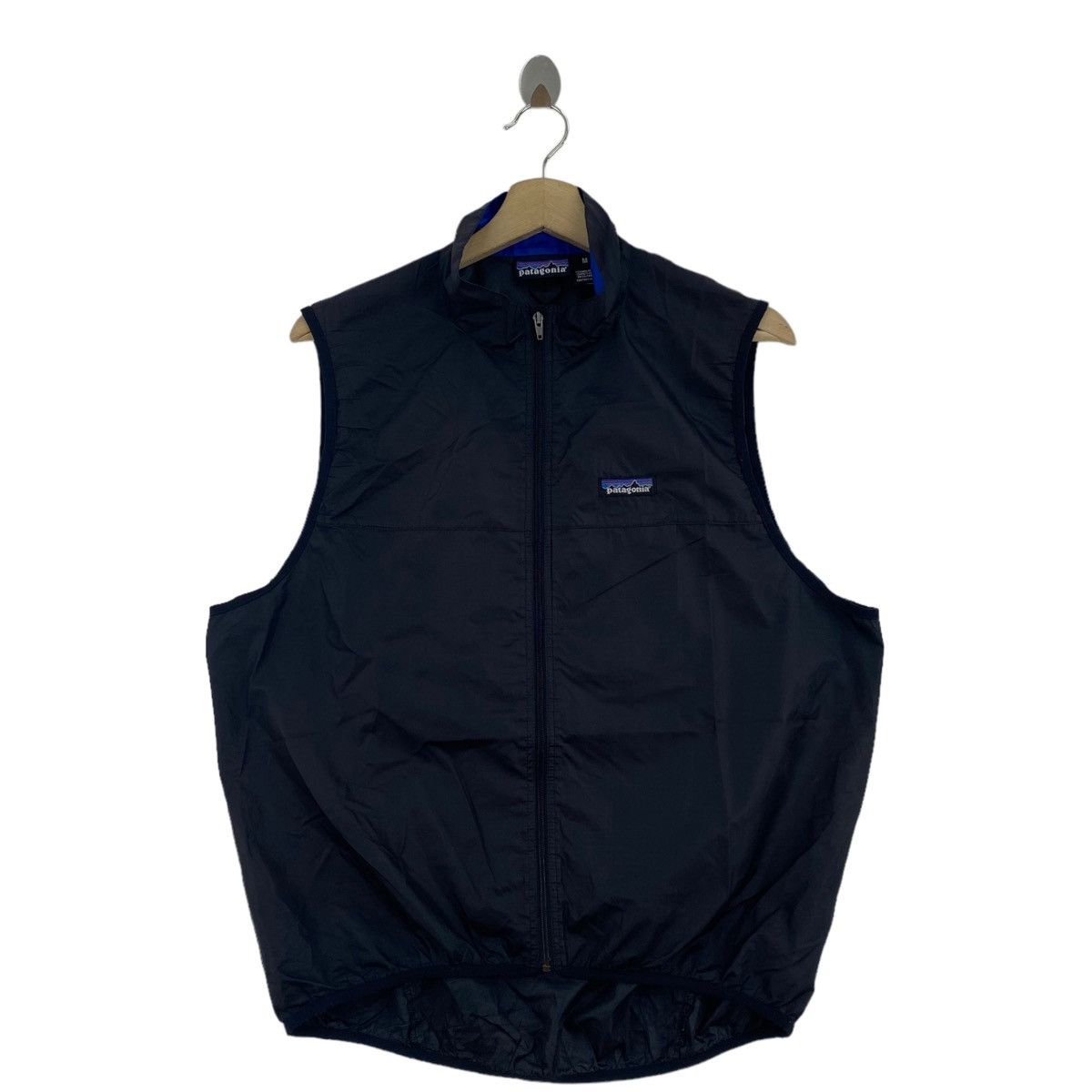 image of Made In USA x Patagonia Vintage Patagonia Usa Full Zipper Black Vest, Men's (Size Medium)