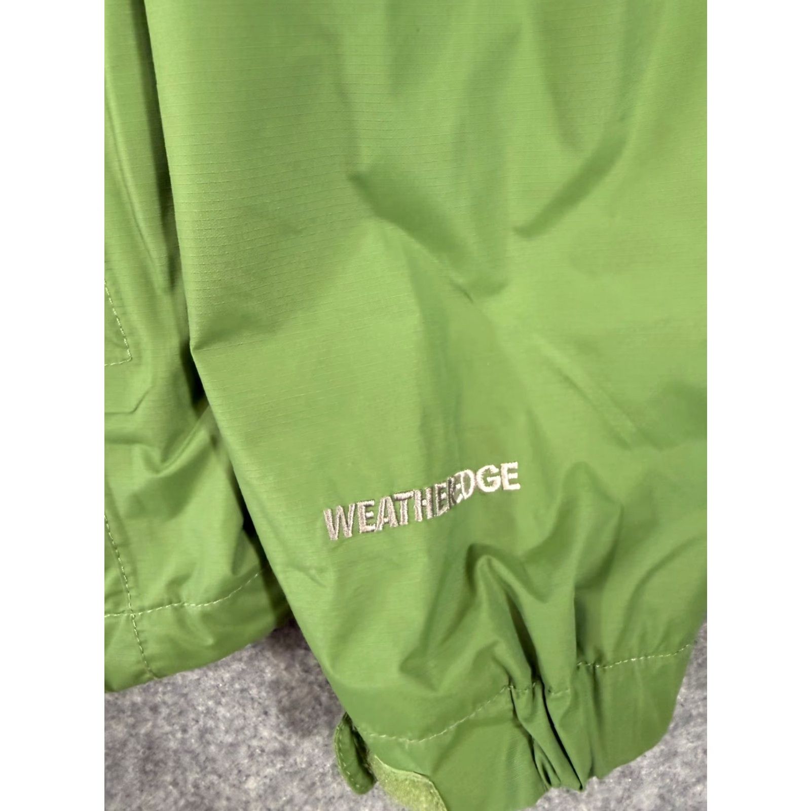 Eddie Bauer Eddie Bauer Windbreaker Hooded Jacket Womens M Green Weather Edge Waterproof Jacket Windbreaker Weather Edge Full Zip Pockets Snaps Size M / US 6-8 / IT 42-44 - 6 Thumbnail