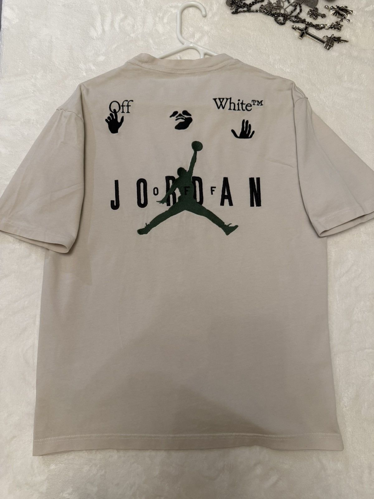 Jordan Brand Off White Tee | Grailed