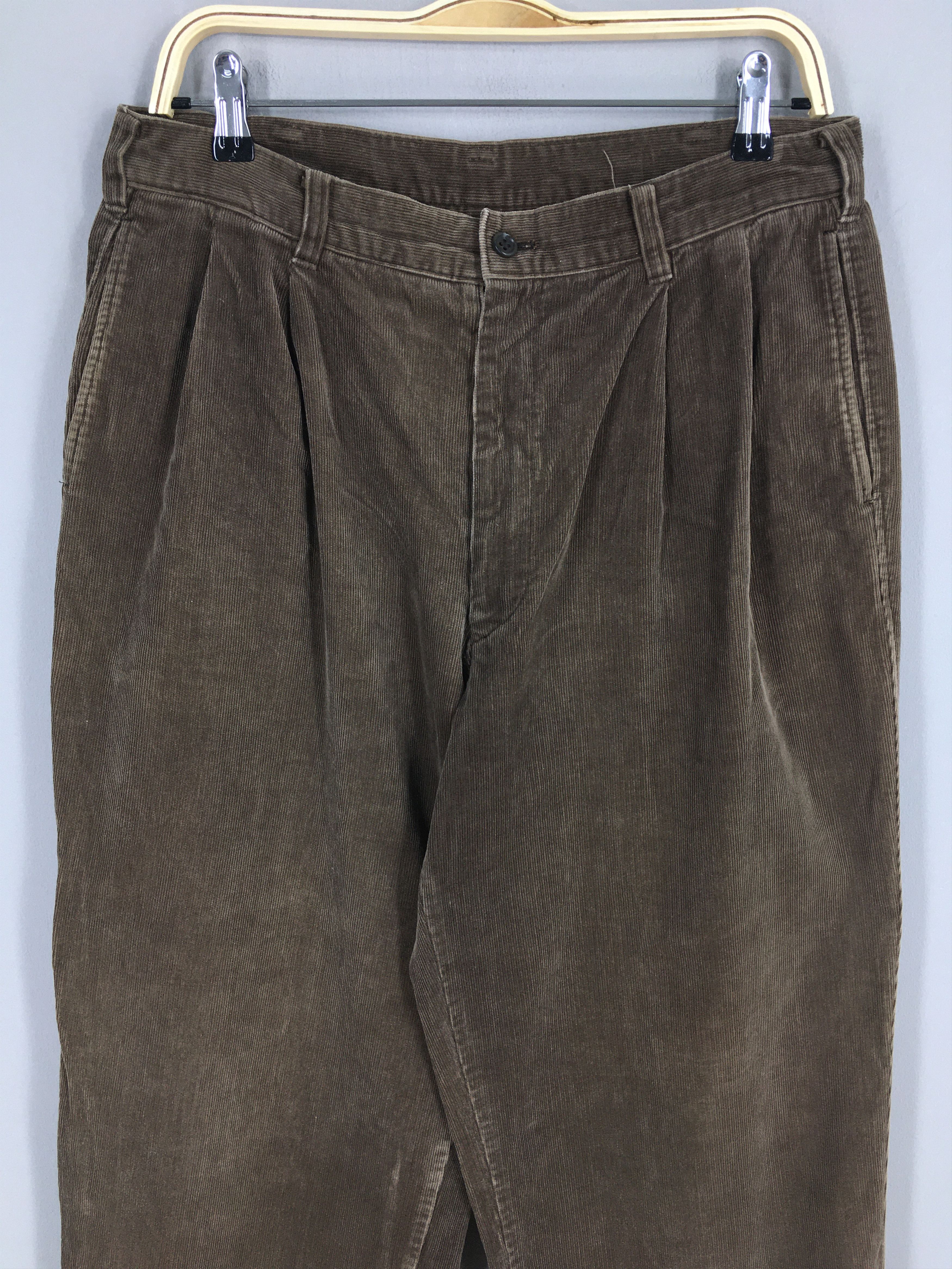 Issey Miyake Size 29x29.5 Issey Miyake Denim Japan Corduroy Pants S1570 Size US 29 - 2 Thumbnail