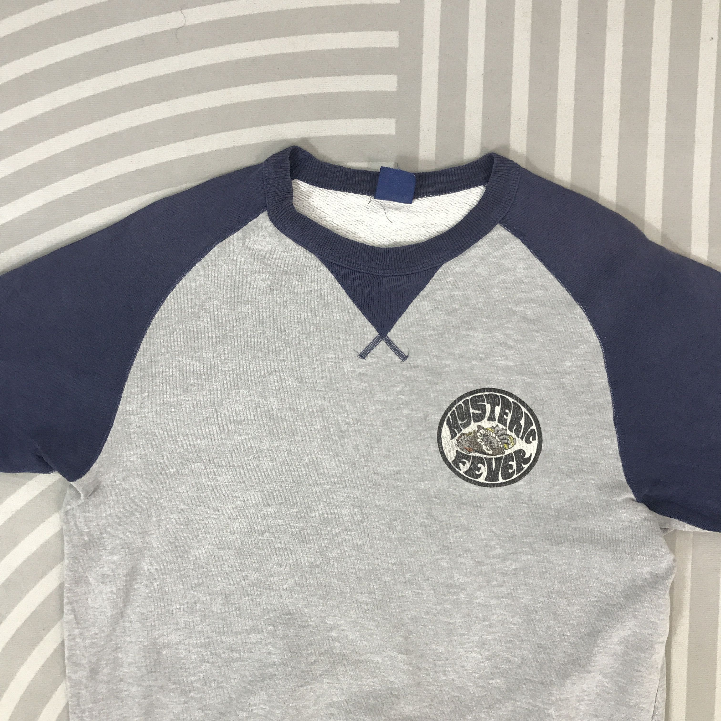 Hysteric Glamour × Japanese Brand × Vintage Vintage Hysteric Fever short sleeve sweatshirt Jacket Size US L / EU 52-54 / 3 - 3 Thumbnail