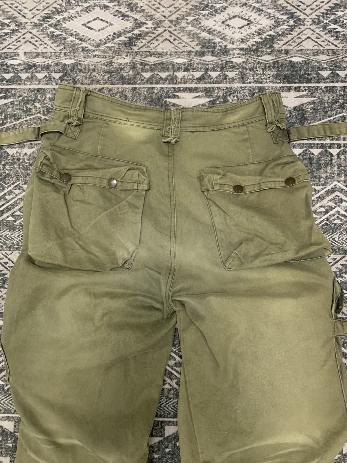 Japanese Brand 🔥VERY RARE🔥TWO PERSONS HOMME MULTIPOCKET PANT RARE PIECE Size US 30 / EU 46 - 6 Thumbnail