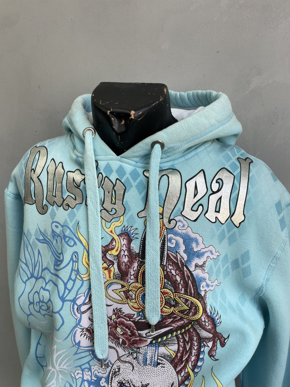 Ed Hardy Rare ed hardy style y2k christian audigier hoodie hype Size US L / EU 52-54 / 3 - 2 Thumbnail