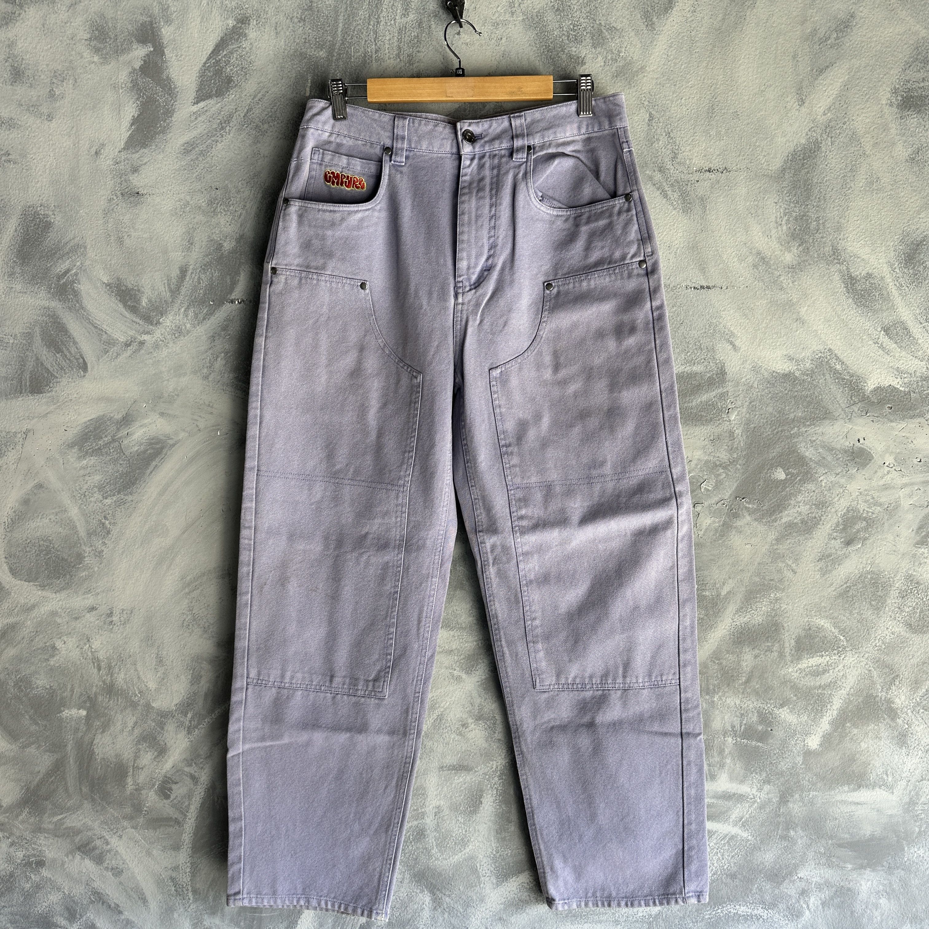 Empyre Empyre Carpenter Double Knee Pants Mens Work Wear Baggy Size US 30 / EU 46 - 1 Thumbnail