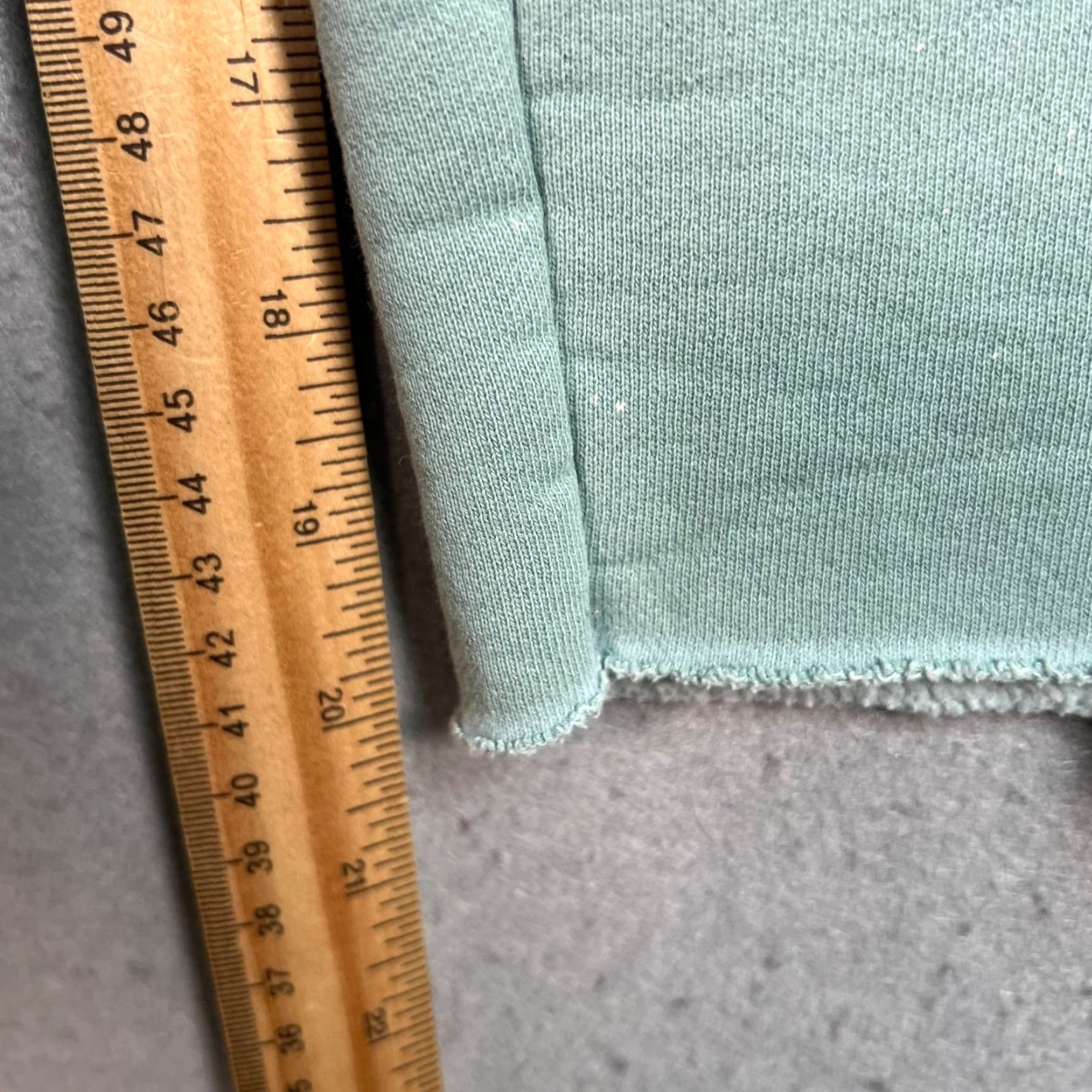 TNA Tna CozyAF Fleece High-Waisted Sweatpants 2XS Sage Green Cotton Blend Womens Size 24" / US 00 / IT 34 - 6 Thumbnail