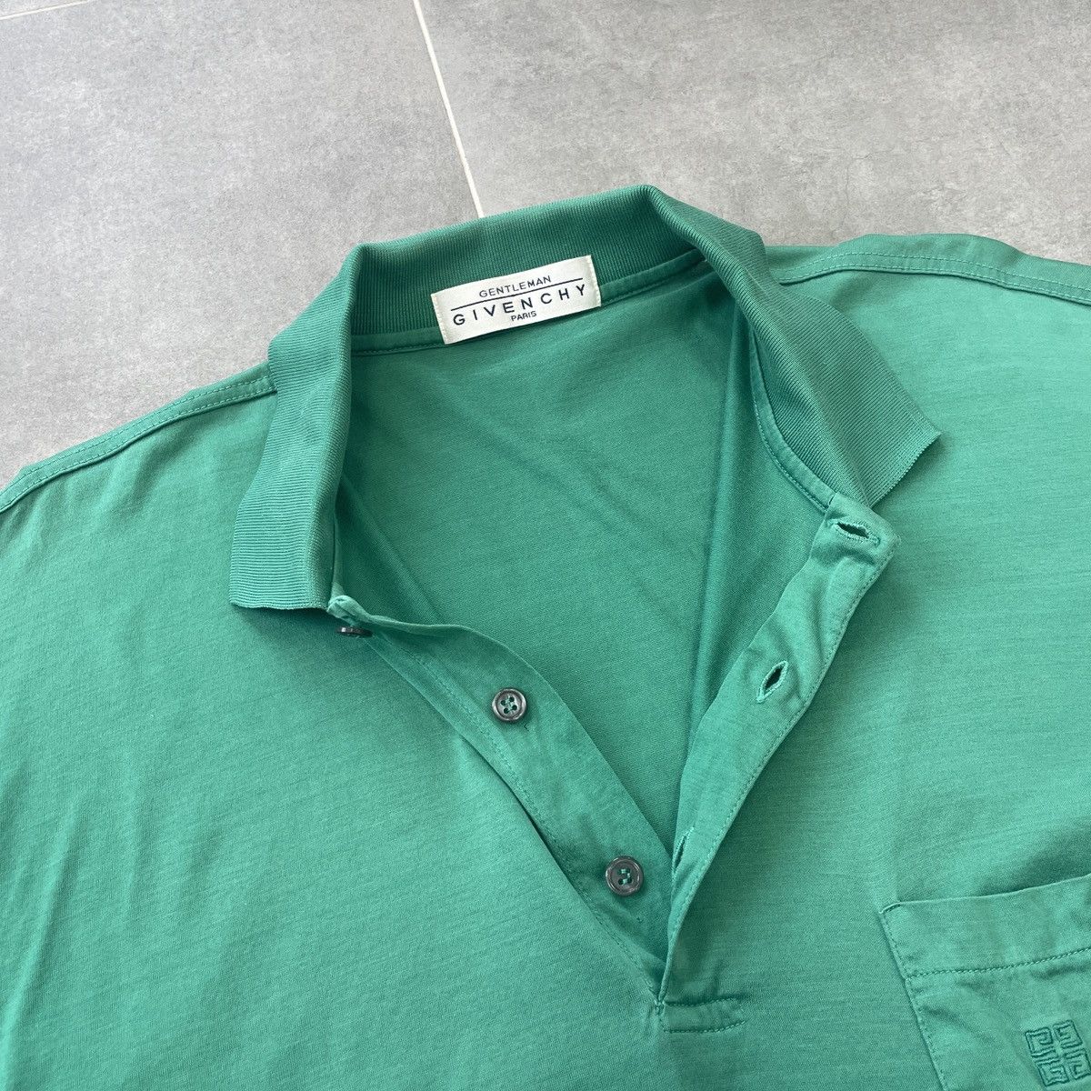 Givenchy × Vintage Vintage Givenchy Paris Gentleman Polo Shirt Size XL Size US XL / EU 56 / 4 - 10 Thumbnail
