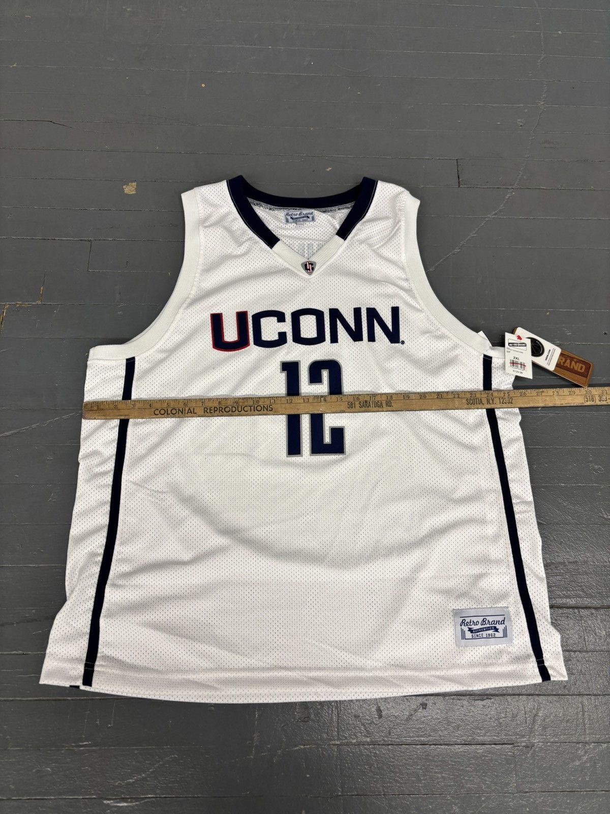 NCAA × Vintage UConn huskies Drummond #12 basketball jersey Size US XXL / EU 58 / 5 - 5 Thumbnail