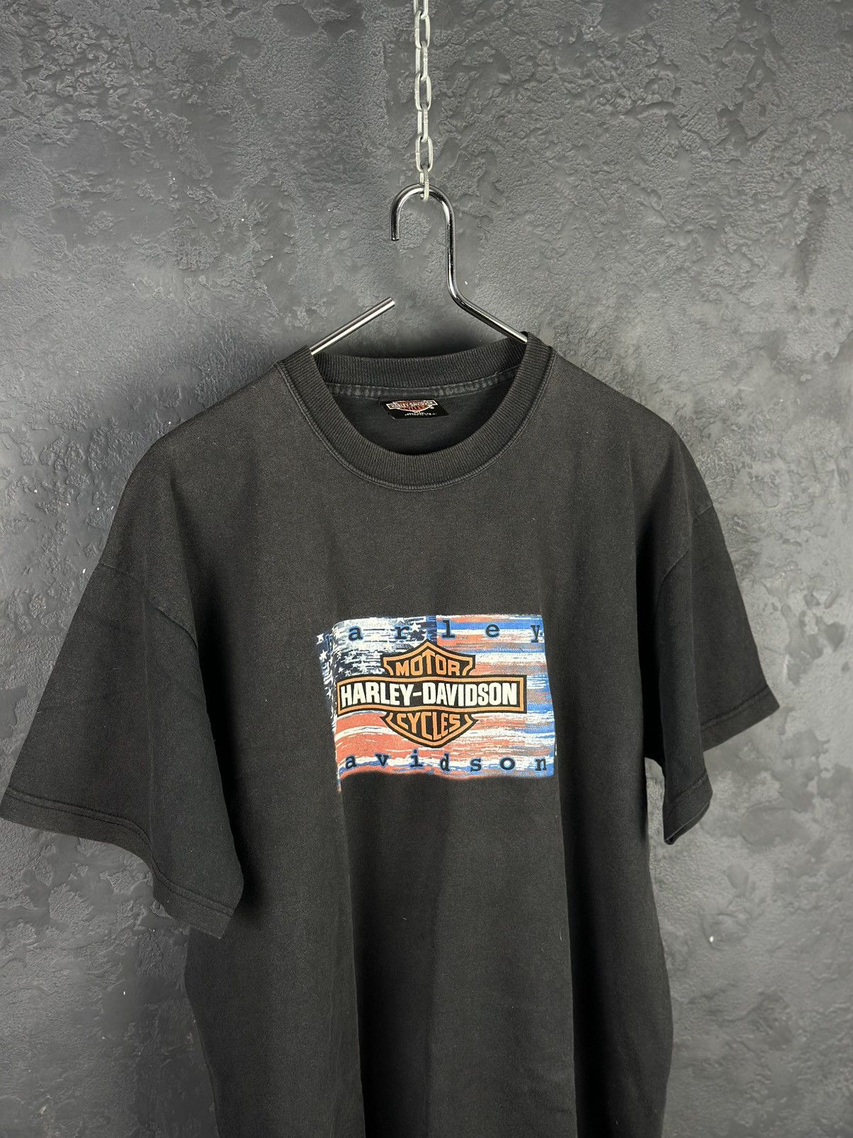 Harley Davidson × Vintage Harley Davidson Motorcycle - 1997 T-shirt Made in USA Size US XL / EU 56 / 4 - 3 Thumbnail